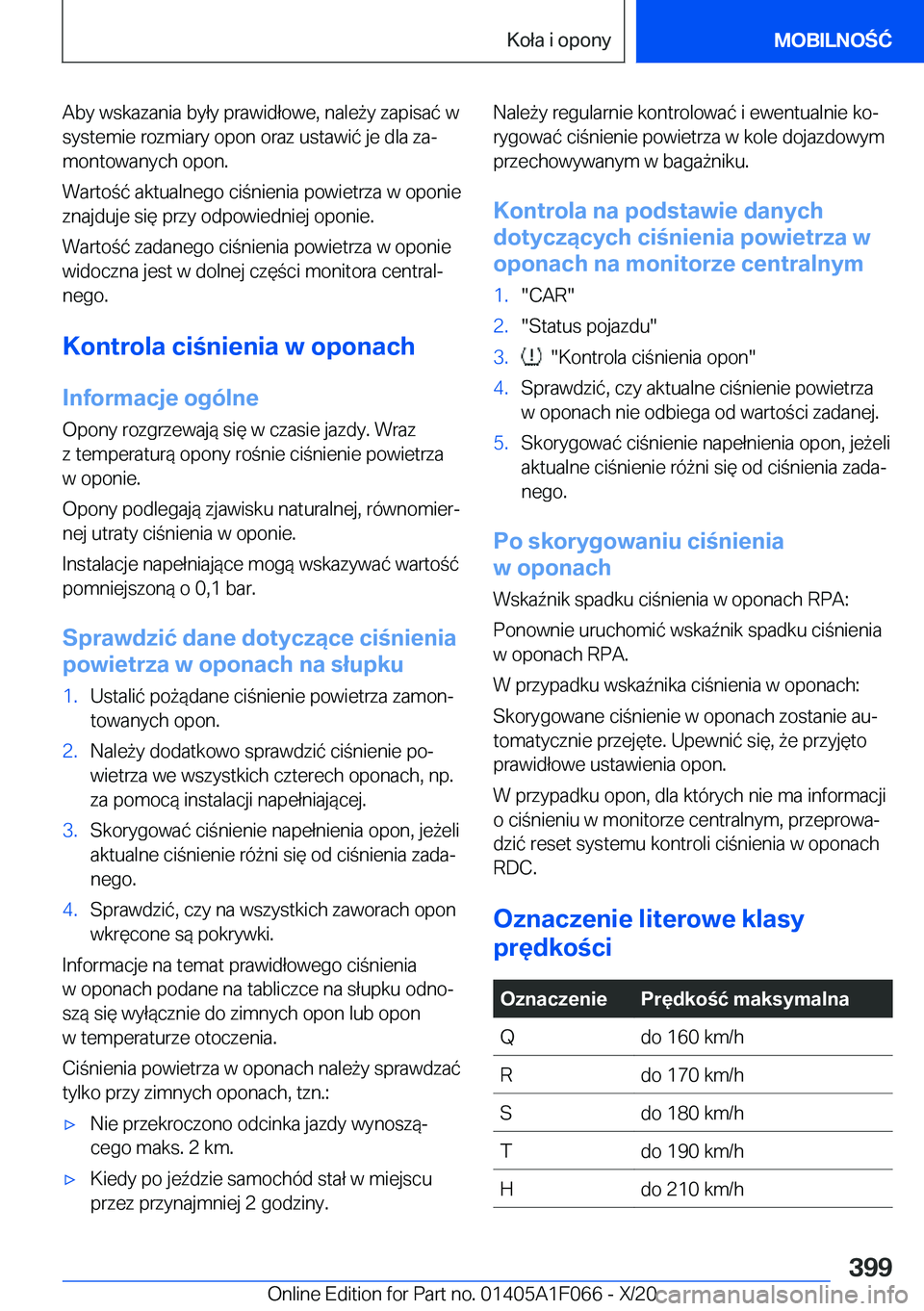 BMW X7 2021  Instrukcja obsługi (in Polish) �A�b�y��w�s�k�a�z�a�n�i�a��b�y�ł�y��p�r�a�w�i�d�ł�o�w�e�,��n�a�l�e9�y��z�a�p�i�s�a�