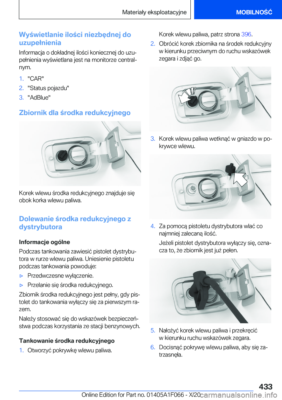 BMW X7 2021  Instrukcja obsługi (in Polish) �W�y�w�i�e�t�l�a�n�i�e��i�l�o�c�i��n�i�e�z�b�