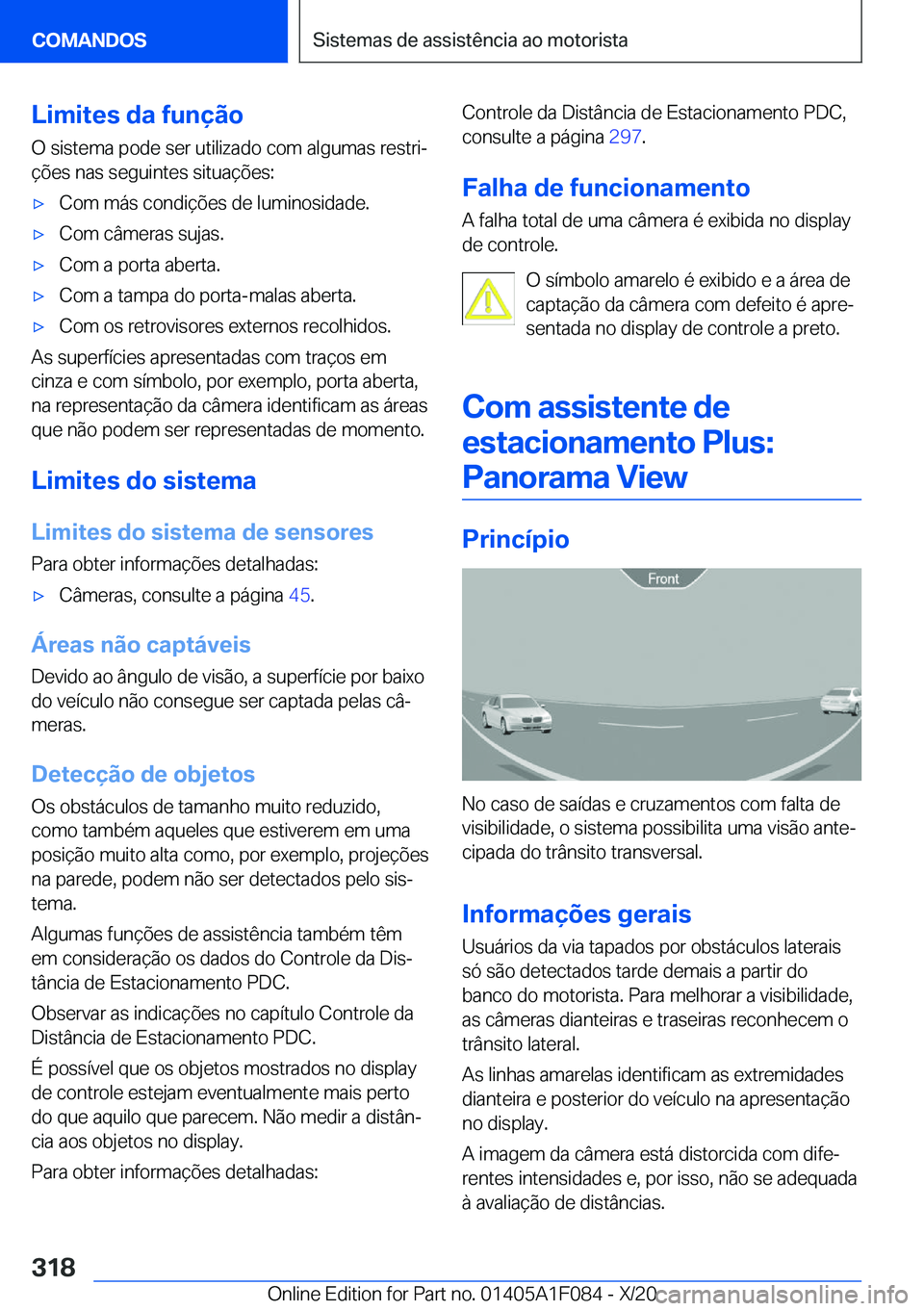BMW X7 2021  Manual do condutor (in Portuguese) �L�i�m�i�t�e�s��d�a��f�u�n�
