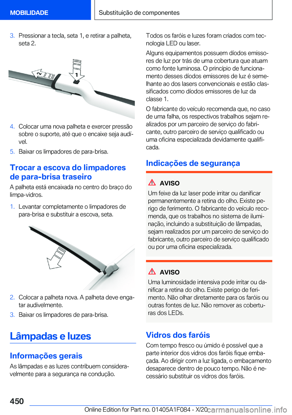 BMW X7 2021  Manual do condutor (in Portuguese) �3�.�P�r�e�s�s�i�o�n�a�r��a��t�e�c�l�a�,��s�e�t�a��1�,��e��r�e�t�i�r�a�r��a��p�a�l�h�e�t�a�,
�s�e�t�a��2�.�4�.�C�o�l�o�c�a�r��u�m�a��n�o�v�a��p�a�l�h�e�t�a��e��e�x�e�r�c�e�r��p�r�e�s�s�