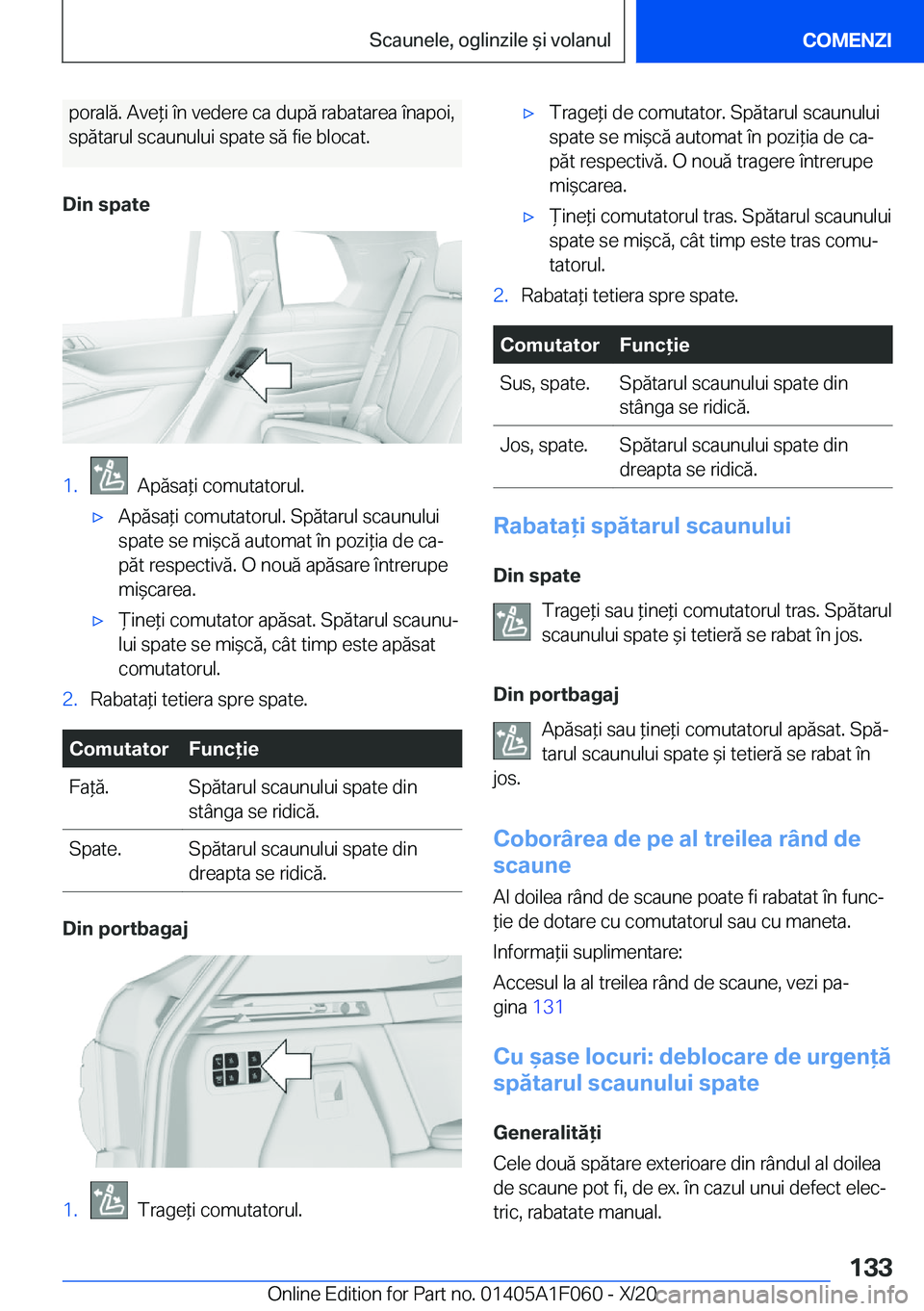 BMW X7 2021  Ghiduri De Utilizare (in Romanian) �p�o�r�a�l�ă�.��A�v�e*�i��
