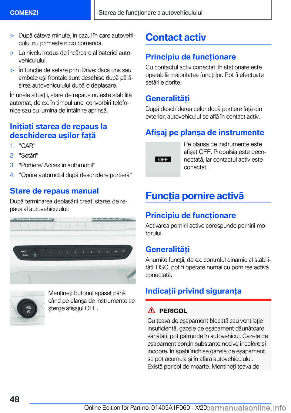 BMW X7 2021  Ghiduri De Utilizare (in Romanian) 'x�D�u�p�ă��c�