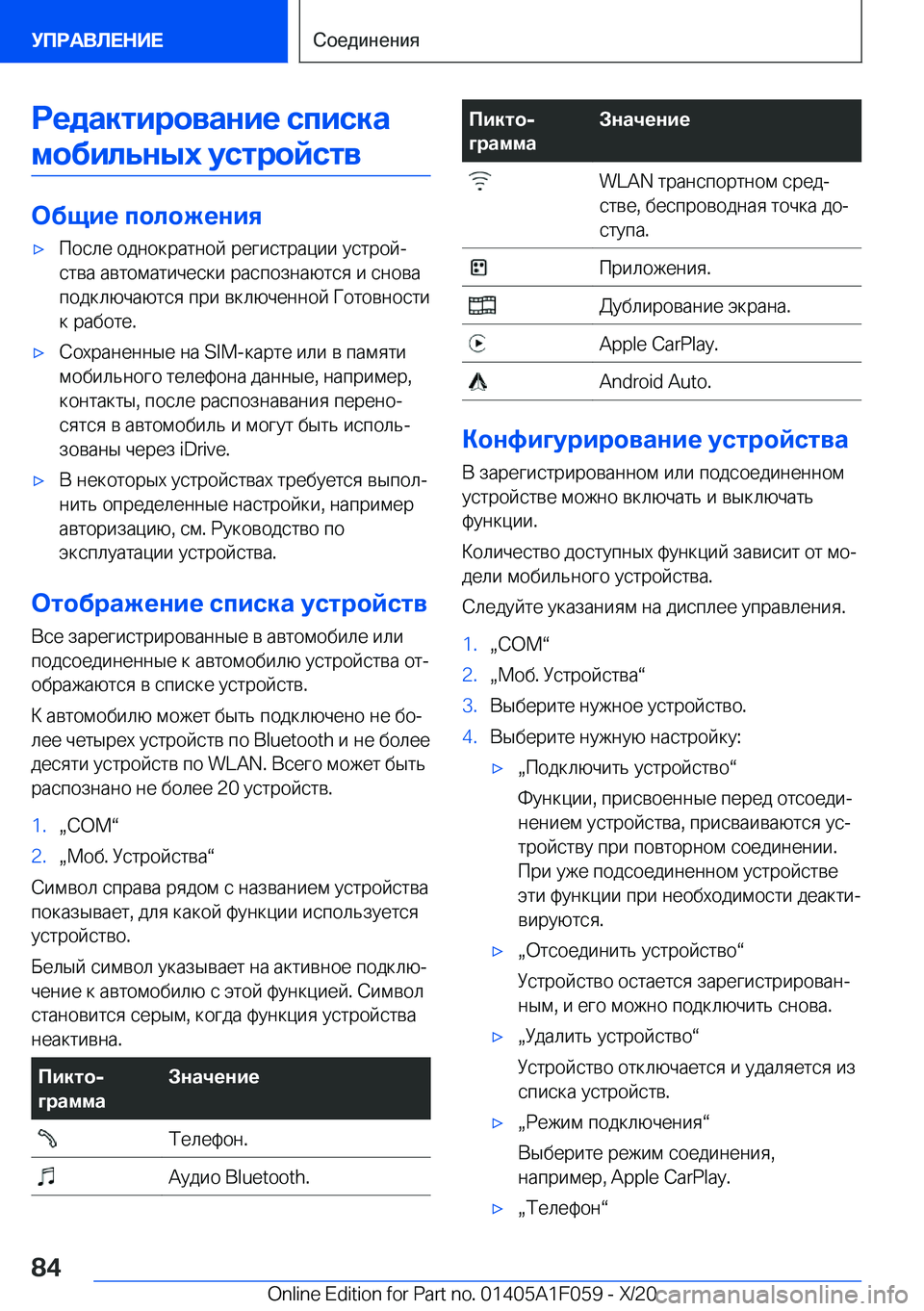 BMW X7 2021  Руково 
