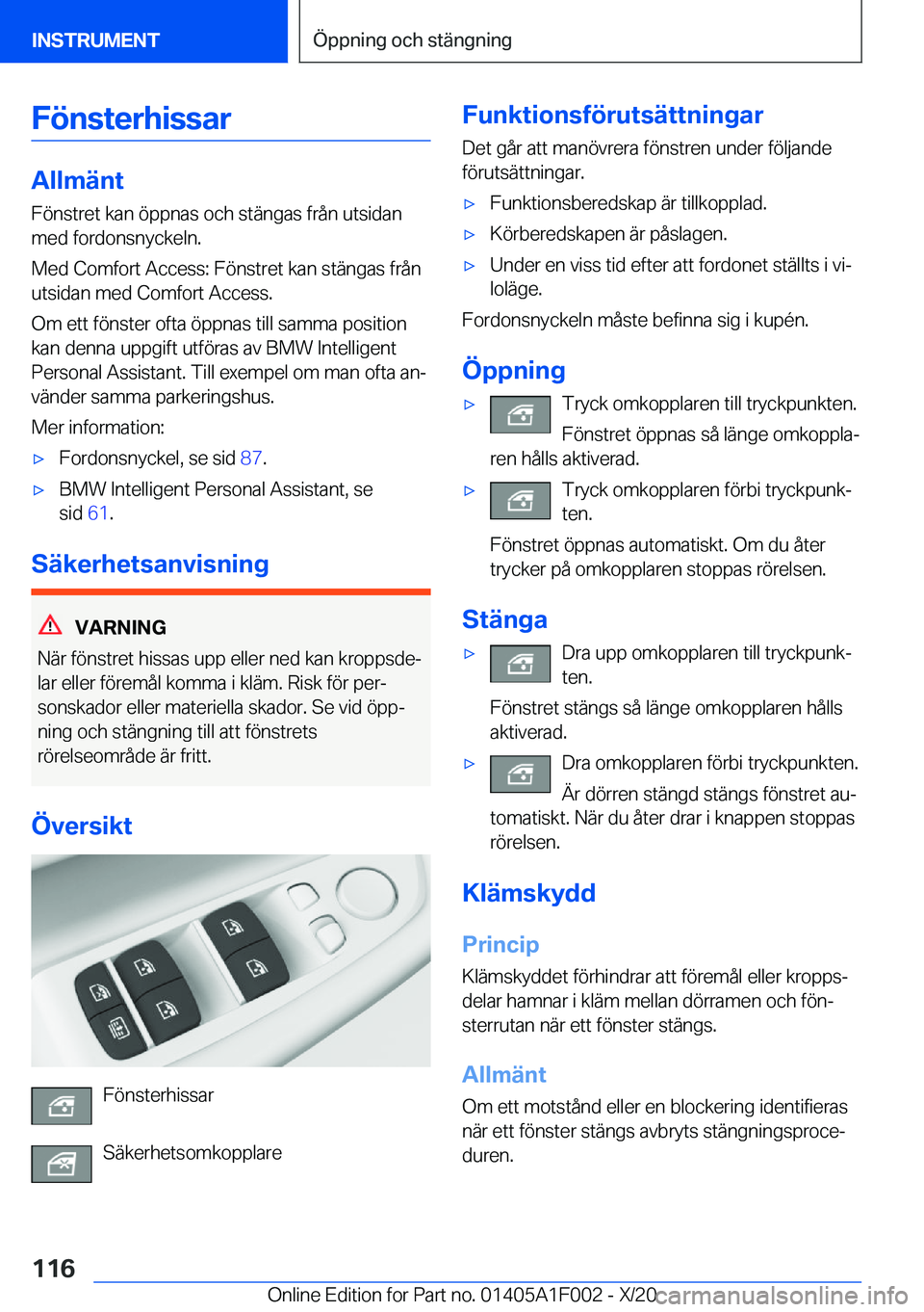 BMW X7 2021  InstruktionsbÖcker (in Swedish) �F�