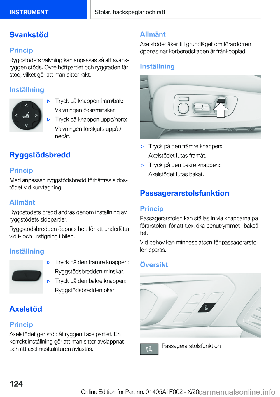 BMW X7 2021  InstruktionsbÖcker (in Swedish) �S�v�a�n�k�s�t�
