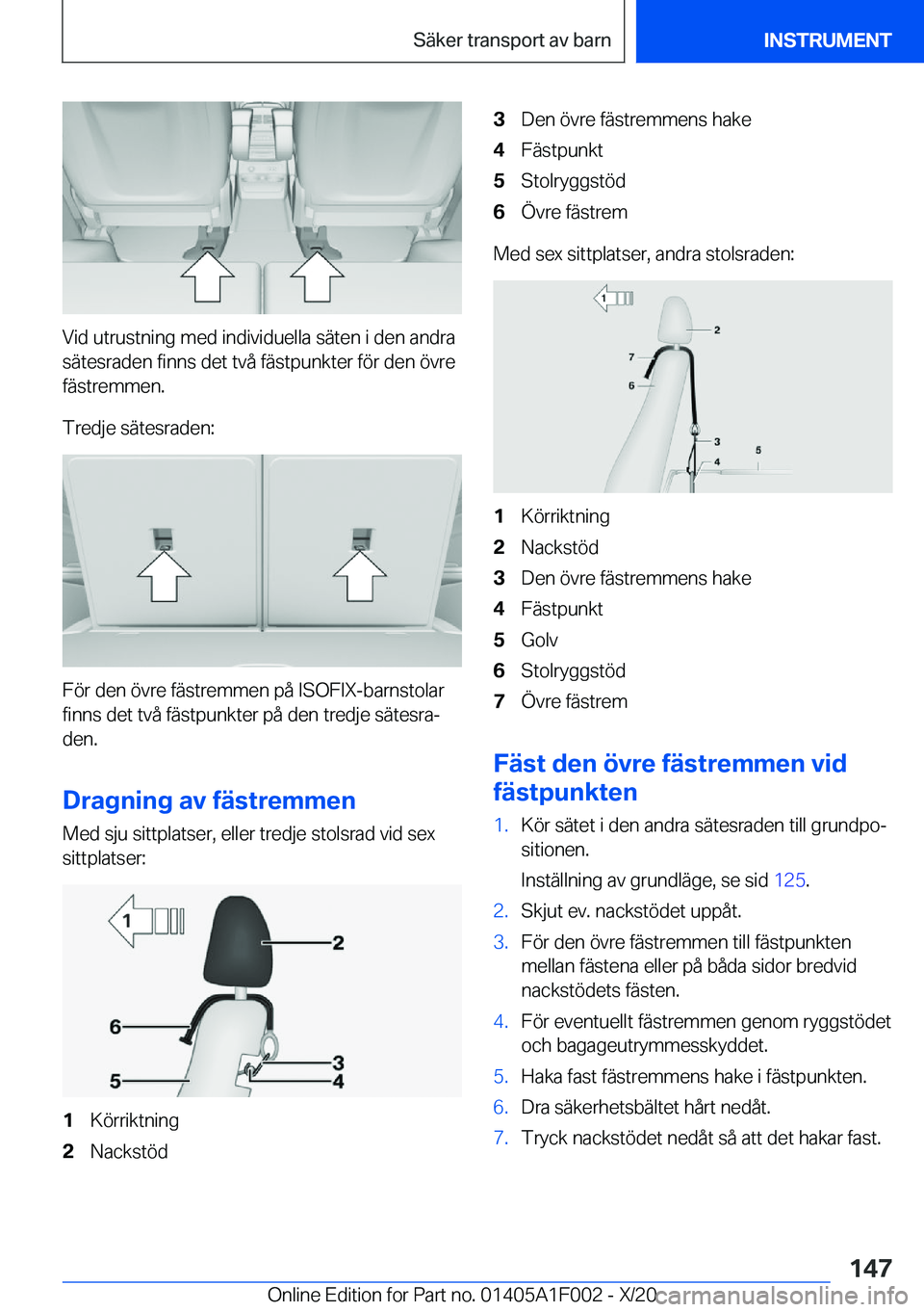 BMW X7 2021  InstruktionsbÖcker (in Swedish) �V�i�d��u�t�r�u�s�t�n�i�n�g��m�e�d��i�n�d�i�v�i�d�u�e�l�l�a��s�ä�t�e�n��i��d�e�n��a�n�d�r�a
�s�ä�t�e�s�r�a�d�e�n��f�i�n�n�s��d�e�t��t�v�å��f�ä�s�t�p�u�n�k�t�e�r��f�