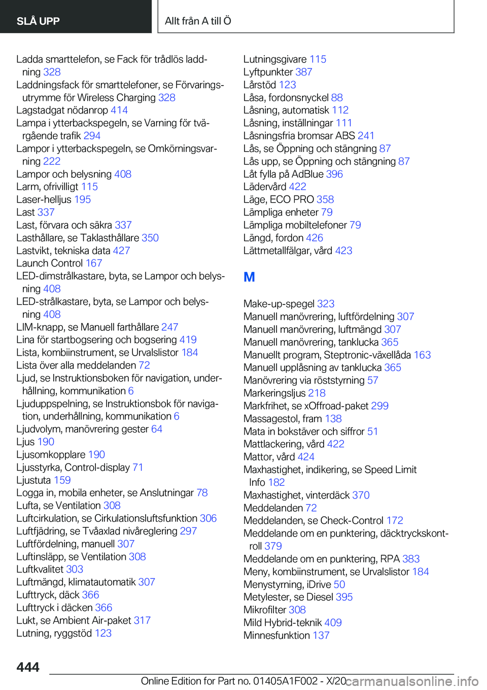 BMW X7 2021  InstruktionsbÖcker (in Swedish) �L�a�d�d�a��s�m�a�r�t�t�e�l�e�f�o�n�,��s�e��F�a�c�k��f�