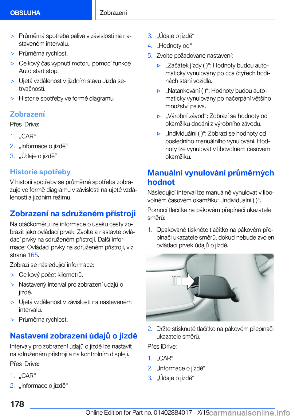 BMW X7 2020  Návod na použití (in Czech) x�P�r0�m�