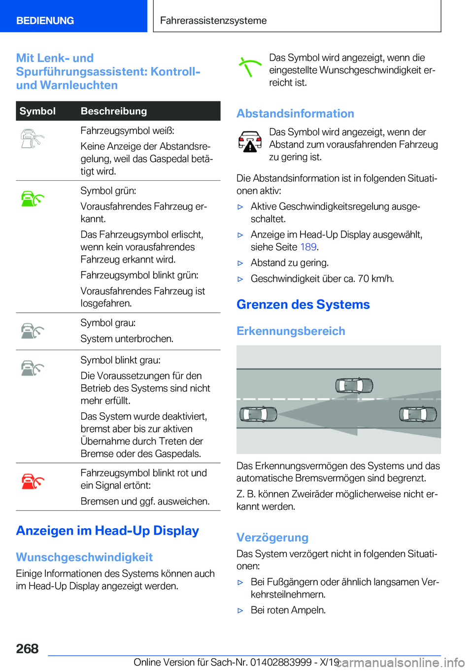 BMW X7 2020  Betriebsanleitungen (in German) �M�i�t��L�e�n�k�-��u�n�d
�S�p�u�r�f�