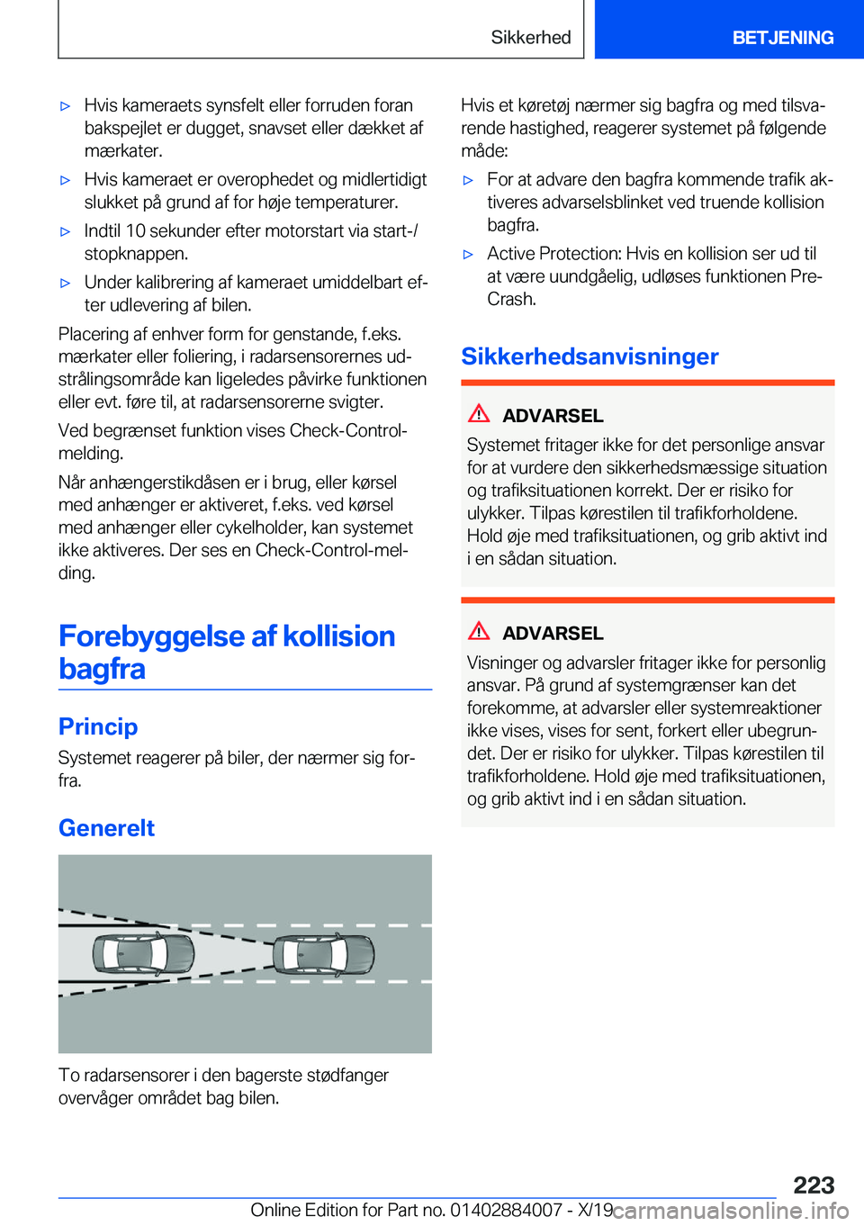 BMW X7 2020  InstruktionsbØger (in Danish) 'x�H�v�i�s��k�a�m�e�r�a�e�t�s��s�y�n�s�f�e�l�t��e�l�l�e�r��f�o�r�r�u�d�e�n��f�o�r�a�n�b�a�k�s�p�e�j�l�e�t��e�r��d�u�g�g�e�t�,��s�n�a�v�s�e�t��e�l�l�e�r��d�æ�k�k�e�t��a�f
�m�æ�r�k�a�t�