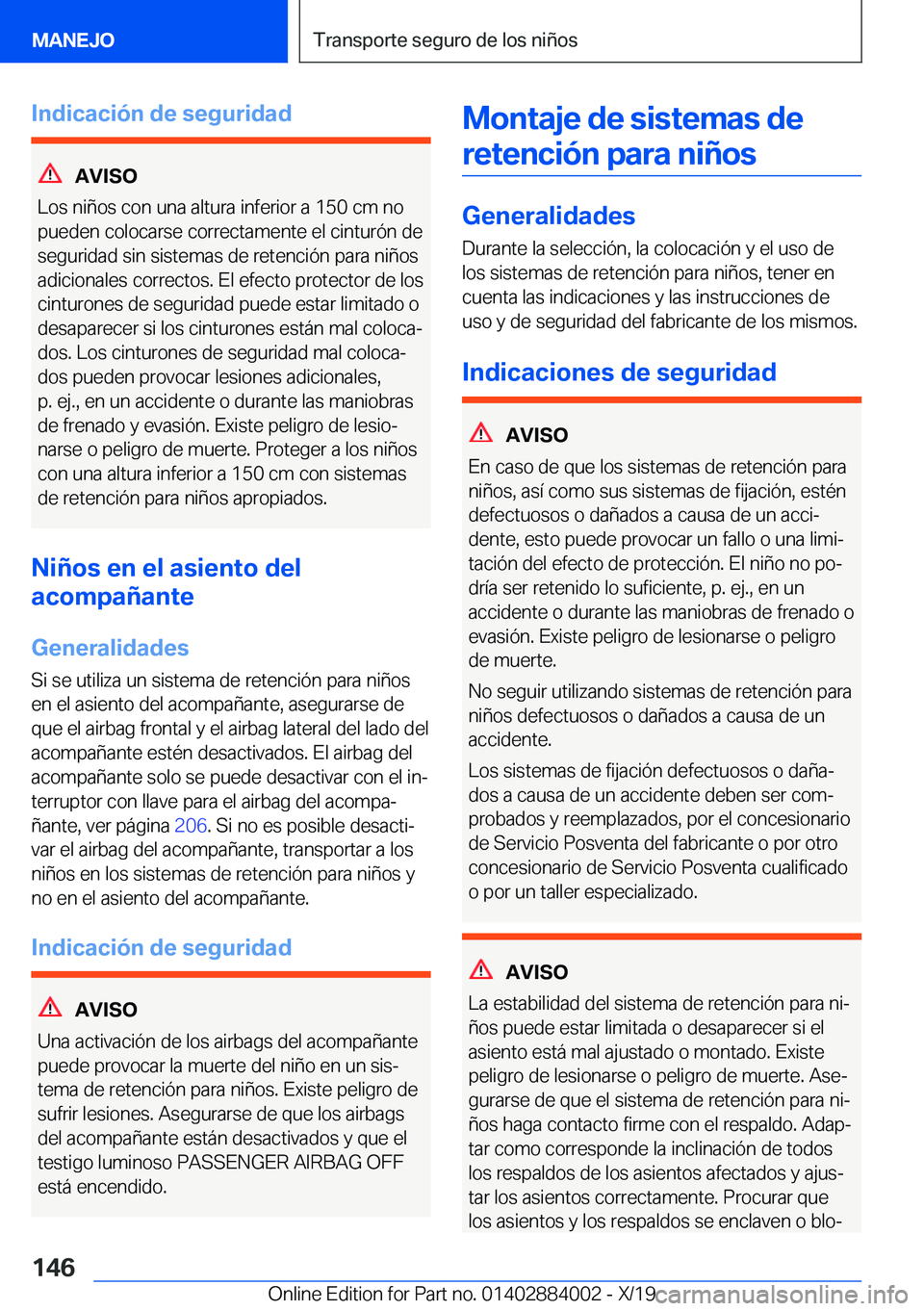 BMW X7 2020  Manuales de Empleo (in Spanish) �I�n�d�i�c�a�c�i�