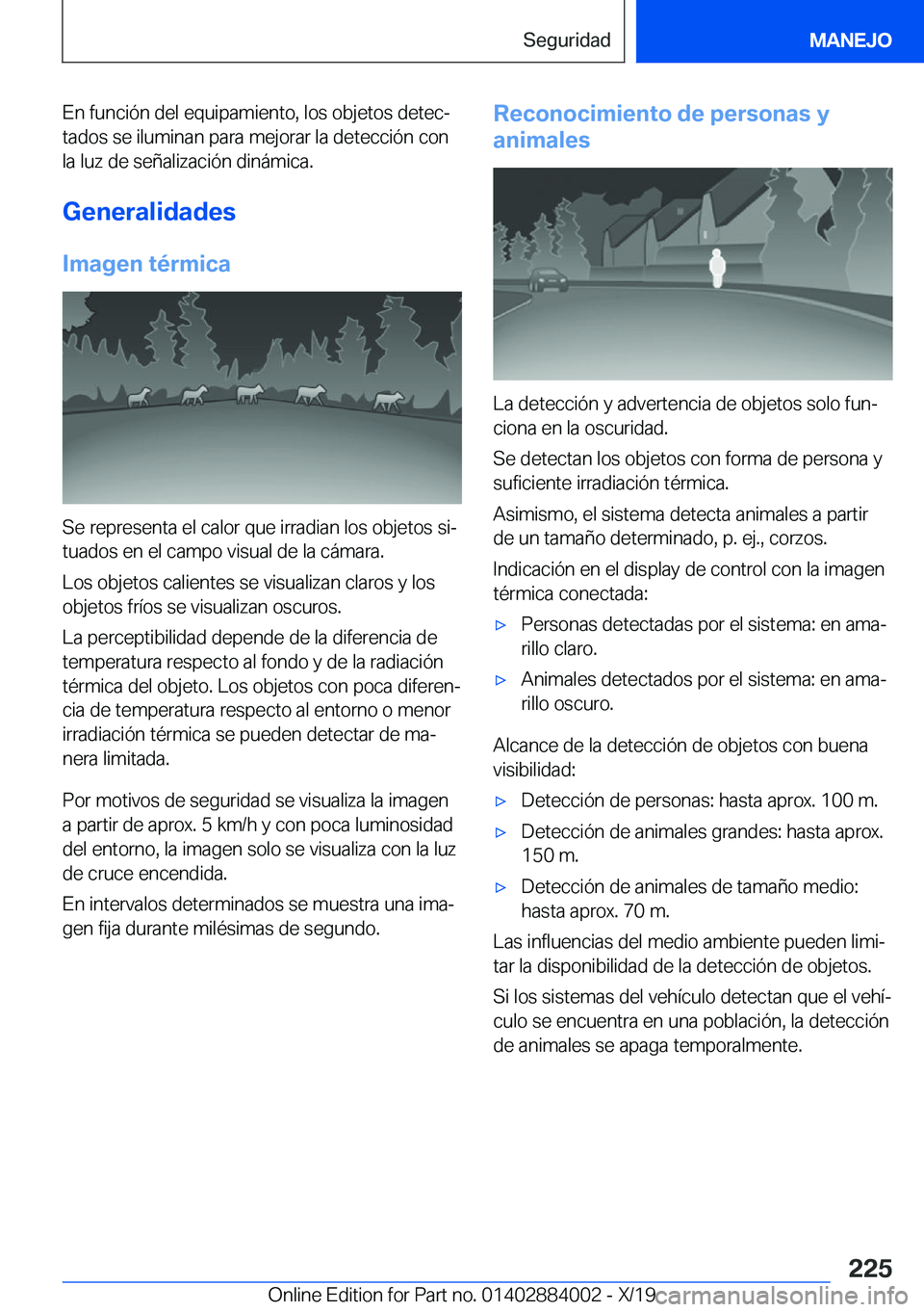 BMW X7 2020  Manuales de Empleo (in Spanish) �E�n��f�u�n�c�i�