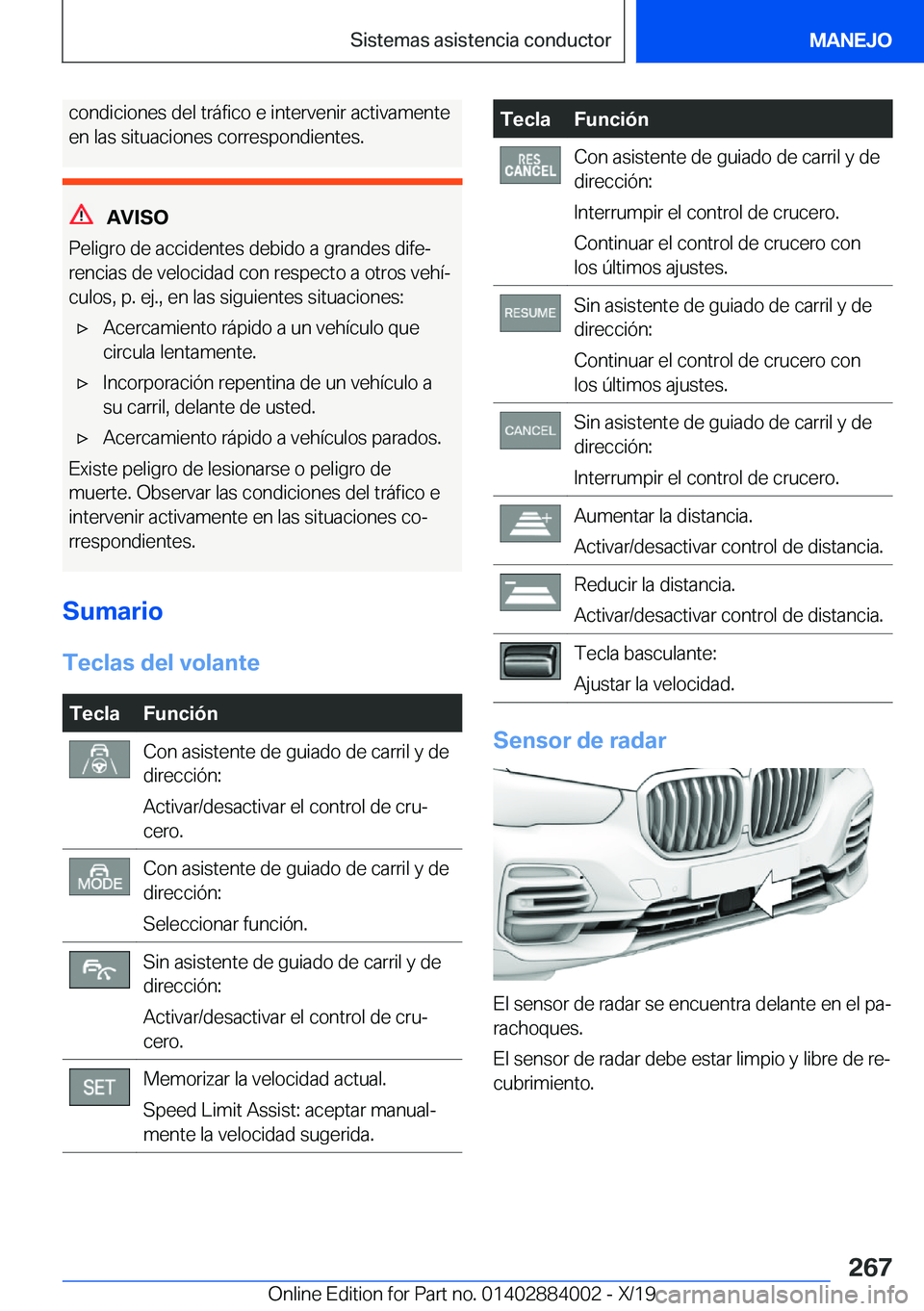 BMW X7 2020  Manuales de Empleo (in Spanish) �c�o�n�d�i�c�i�o�n�e�s��d�e�l��t�r�