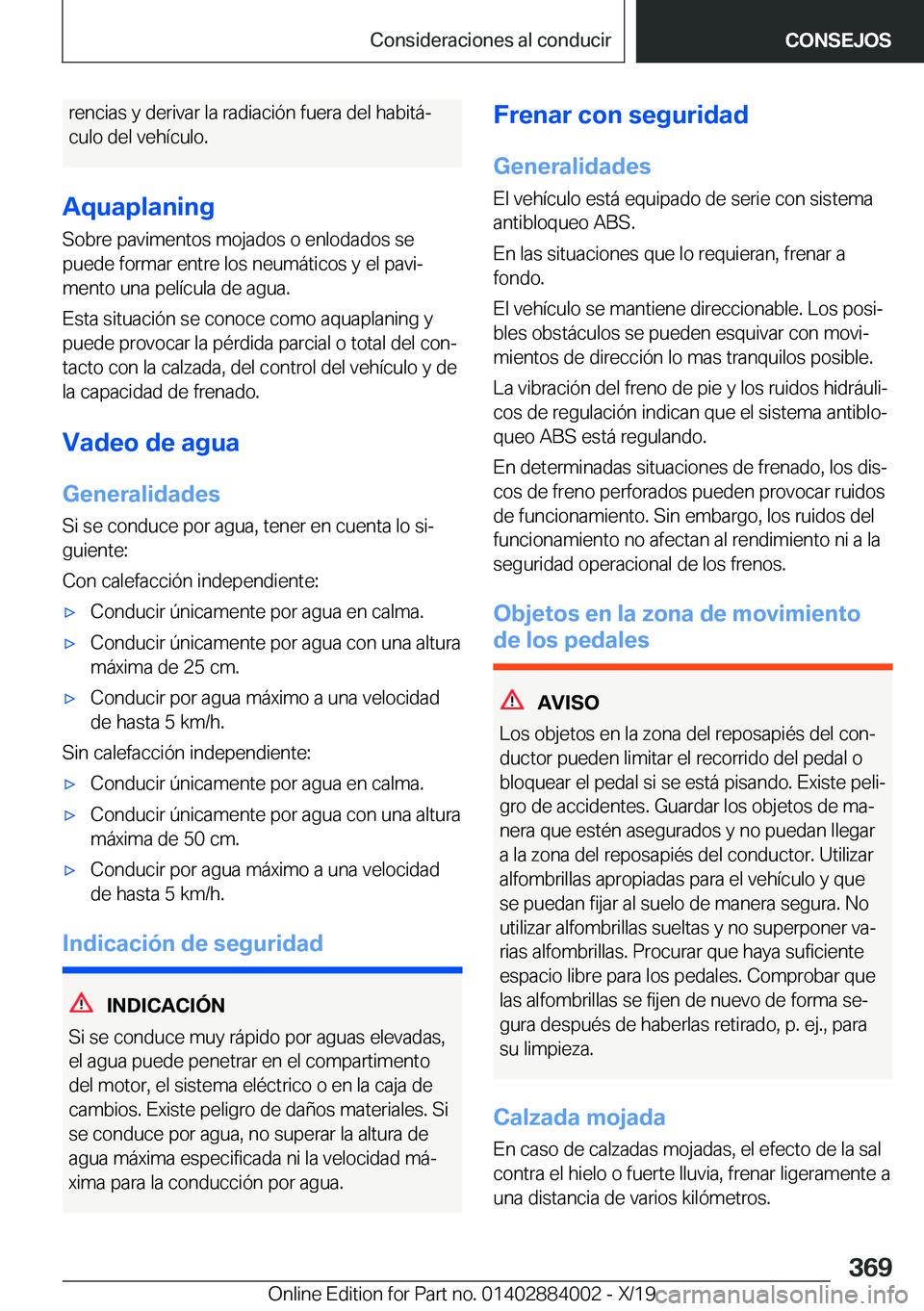 BMW X7 2020  Manuales de Empleo (in Spanish) �r�e�n�c�i�a�s��y��d�e�r�i�v�a�r��l�a��r�a�d�i�a�c�i�