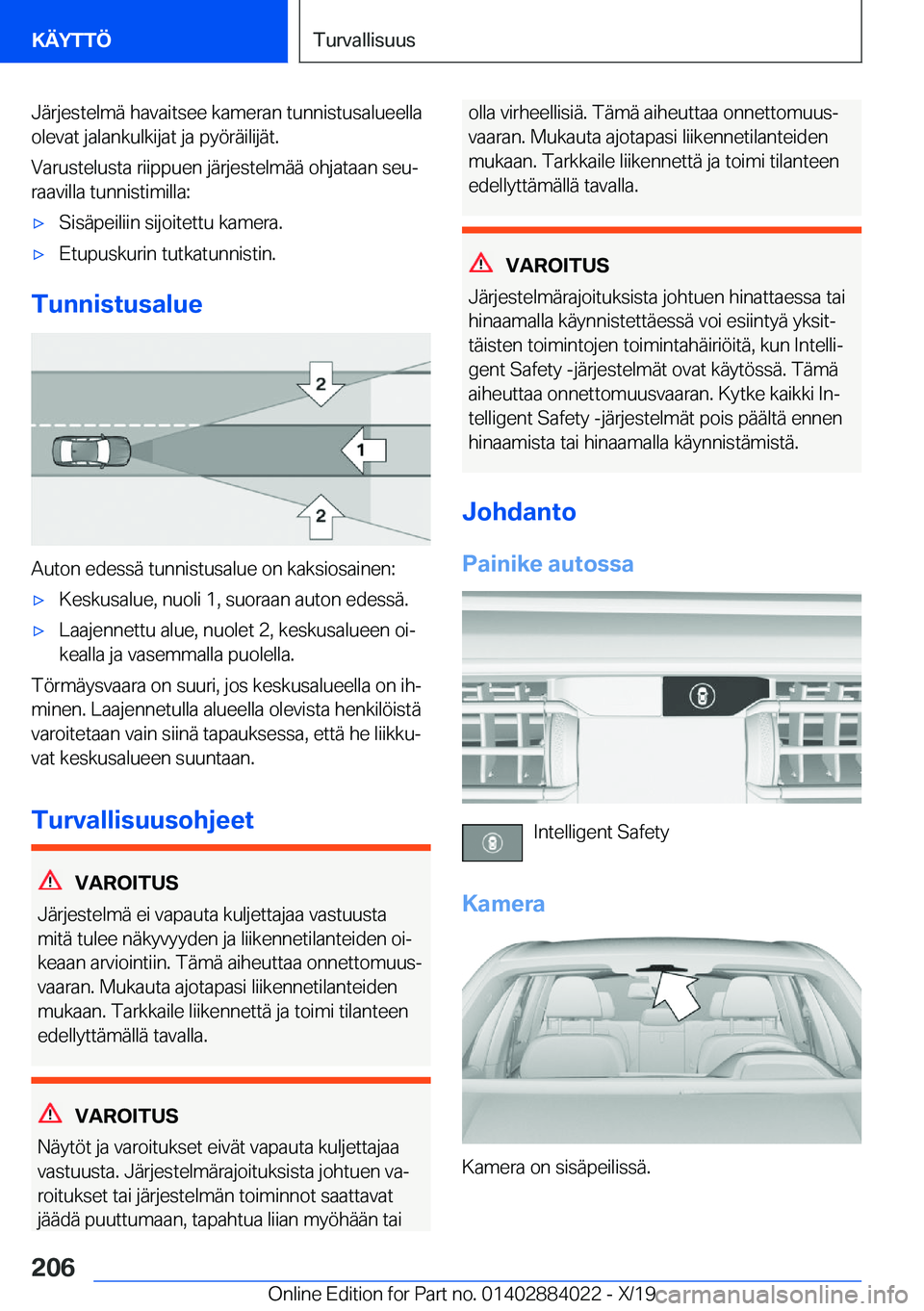 BMW X7 2020  Omistajan Käsikirja (in Finnish) �J�