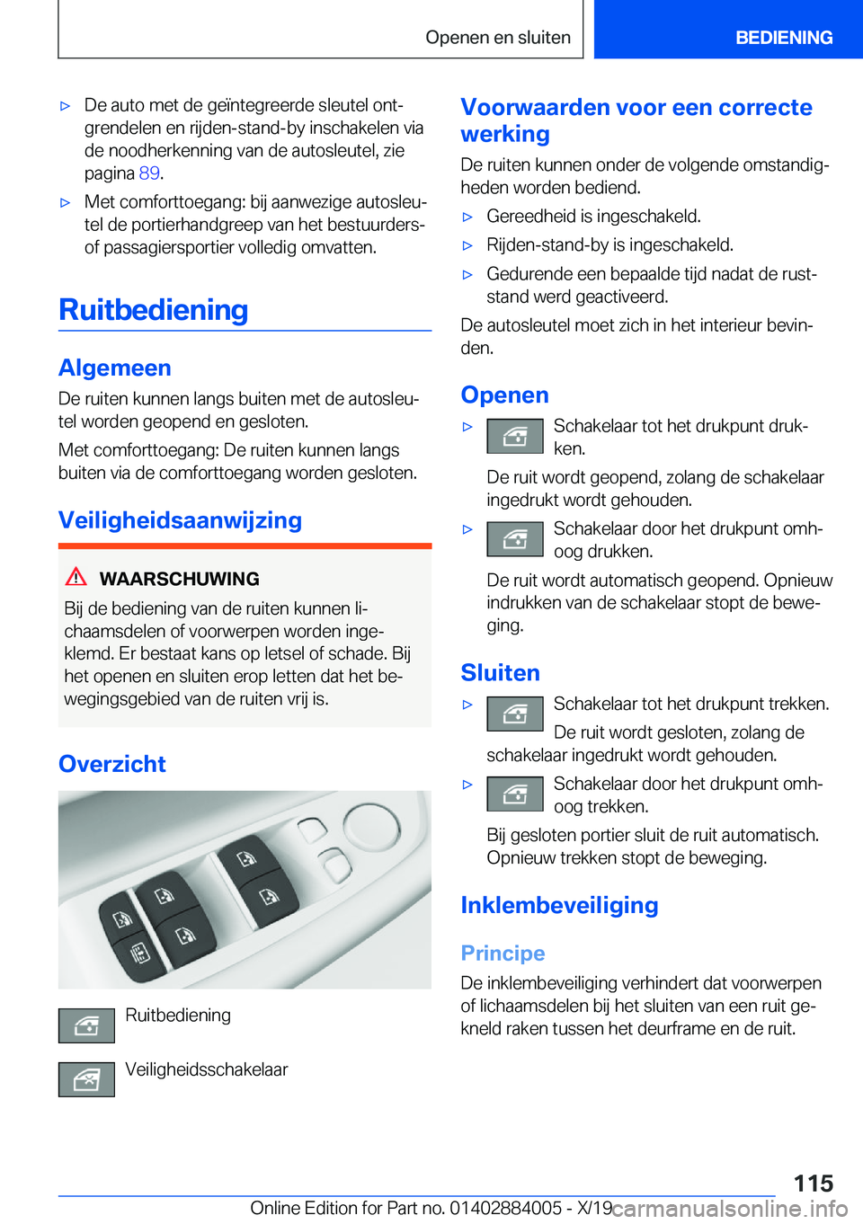 BMW X7 2020  Instructieboekjes (in Dutch) 'x�D�e��a�u�t�o��m�e�t��d�e��g�e�