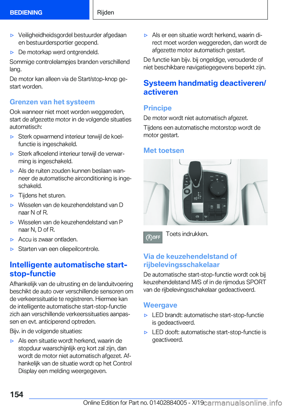 BMW X7 2020  Instructieboekjes (in Dutch) 'x�V�e�i�l�i�g�h�e�i�d�h�e�i�d�s�g�o�r�d�e�l��b�e�s�t�u�u�r�d�e�r��a�f�g�e�d�a�a�n
�e�n��b�e�s�t�u�u�r�d�e�r�s�p�o�r�t�i�e�r��g�e�o�p�e�n�d�.'x�D�e��m�o�t�o�r�k�a�p��w�e�r�d��o�n�t�g�r�