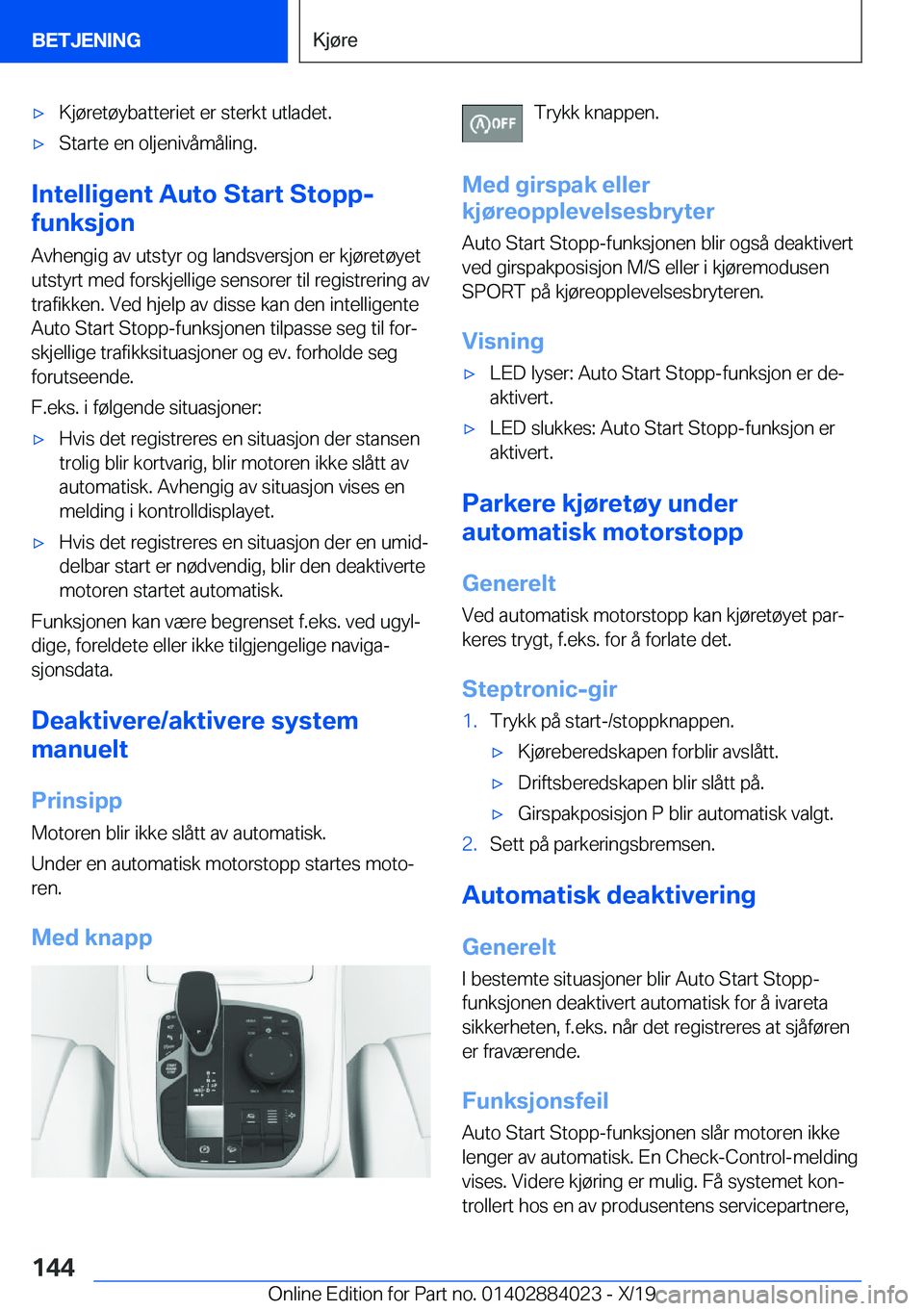 BMW X7 2020  InstruksjonsbØker (in Norwegian) 'x�K�j�