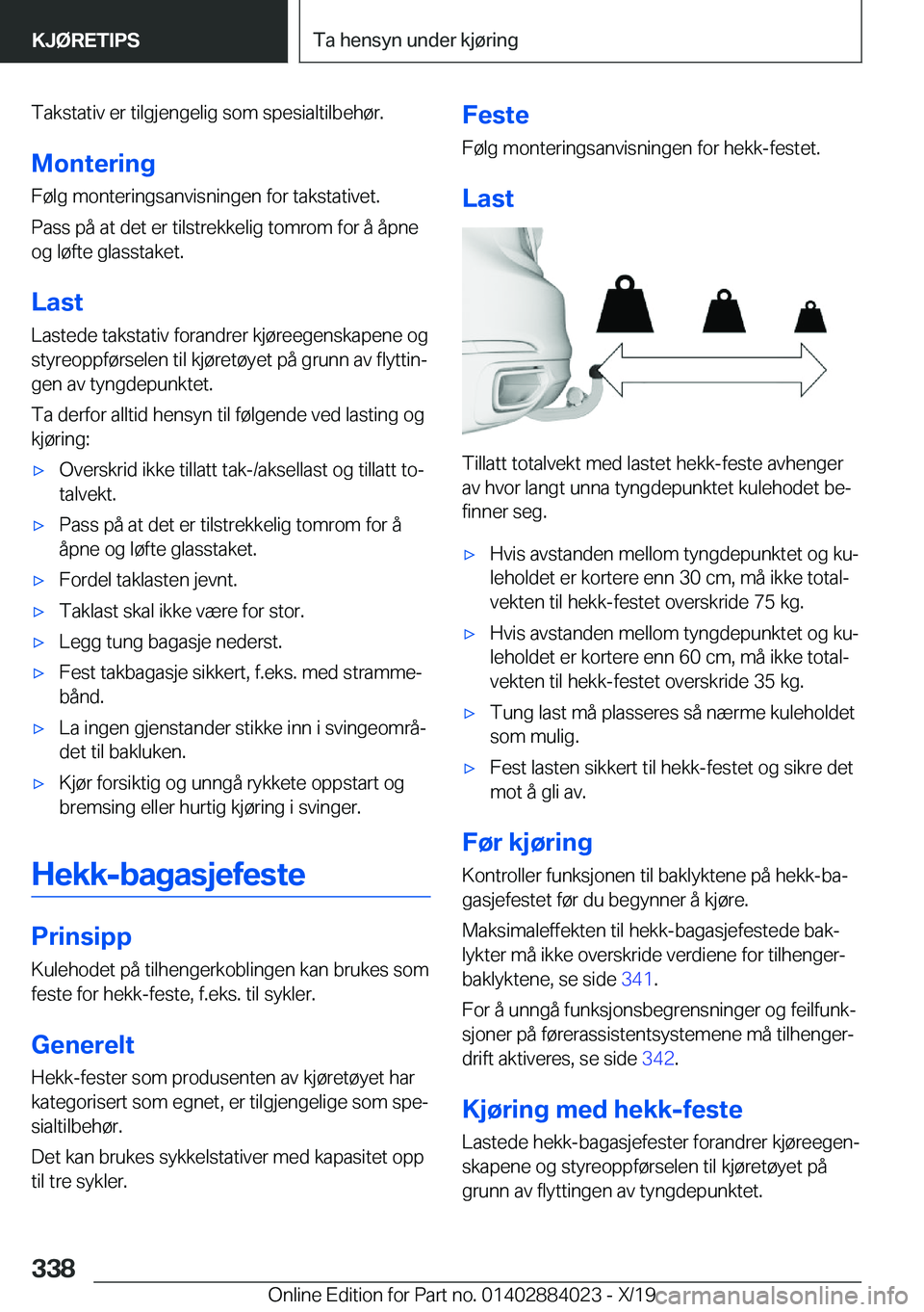 BMW X7 2020  InstruksjonsbØker (in Norwegian) �T�a�k�s�t�a�t�i�v��e�r��t�i�l�g�j�e�n�g�e�l�i�g��s�o�m��s�p�e�s�i�a�l�t�i�l�b�e�h�