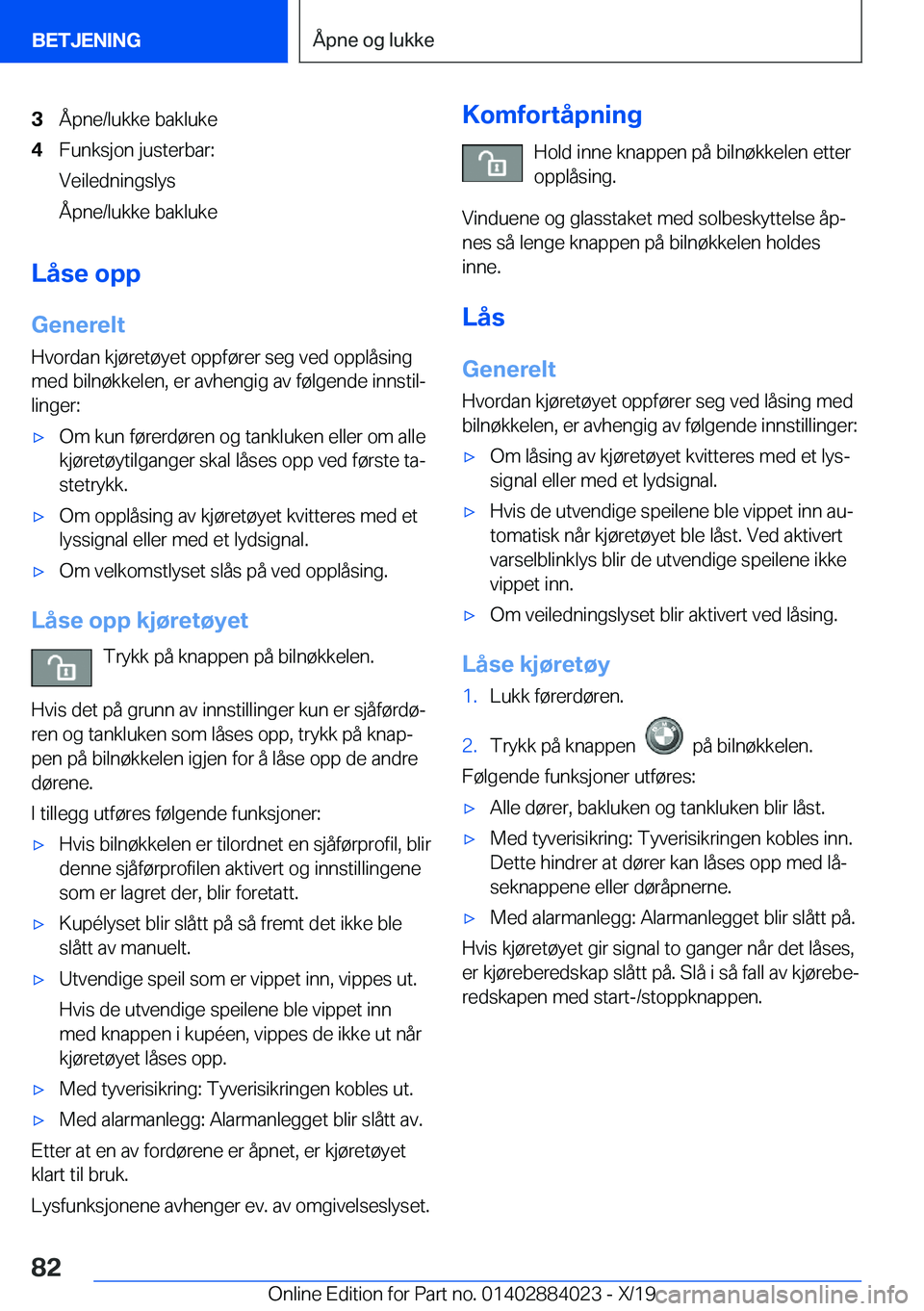 BMW X7 2020  InstruksjonsbØker (in Norwegian) �3�