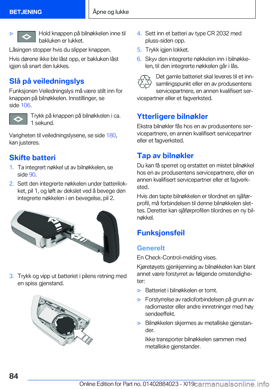 BMW X7 2020  InstruksjonsbØker (in Norwegian) 'x�H�o�l�d��k�n�a�p�p�e�n��p�å��b�i�l�n�