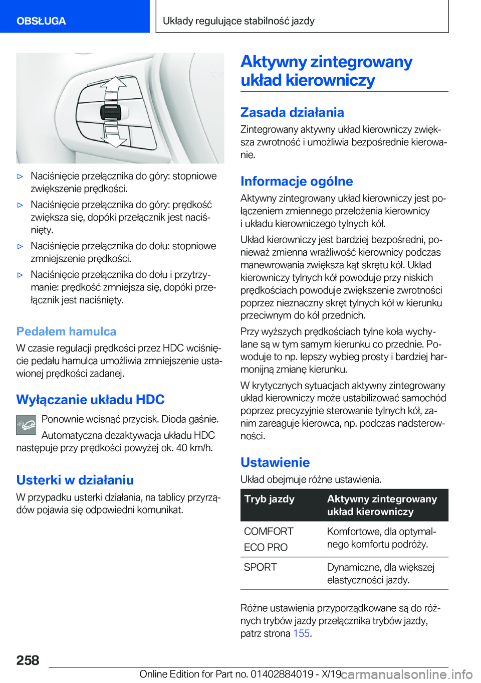 BMW X7 2020  Instrukcja obsługi (in Polish) 'x�N�a�c�i�n�i�