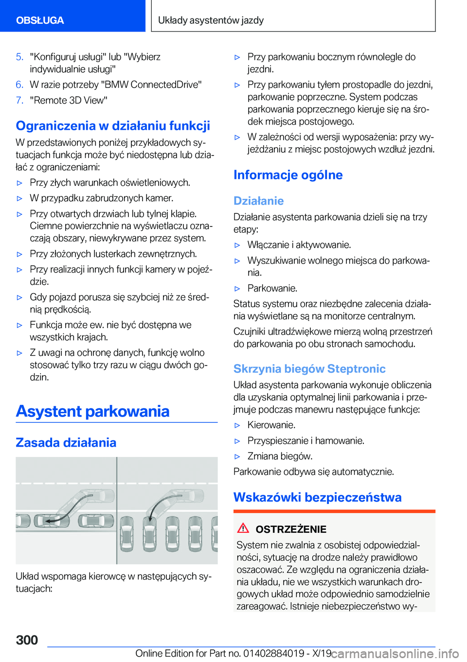 BMW X7 2020  Instrukcja obsługi (in Polish) �5�.��K�o�n�f�i�g�u�r�u�j��u�s�ł�u�g�i���l�u�b���W�y�b�i�e�r�z
�i�n�d�y�w�i�d�u�a�l�n�i�e��u�s�ł�u�g�i��6�.�W��r�a�z�i�e��p�o�t�r�z�e�b�y���B�M�W��C�o�n�n�e�c�t�e�d�D�r�i�v�e��7�.��R�