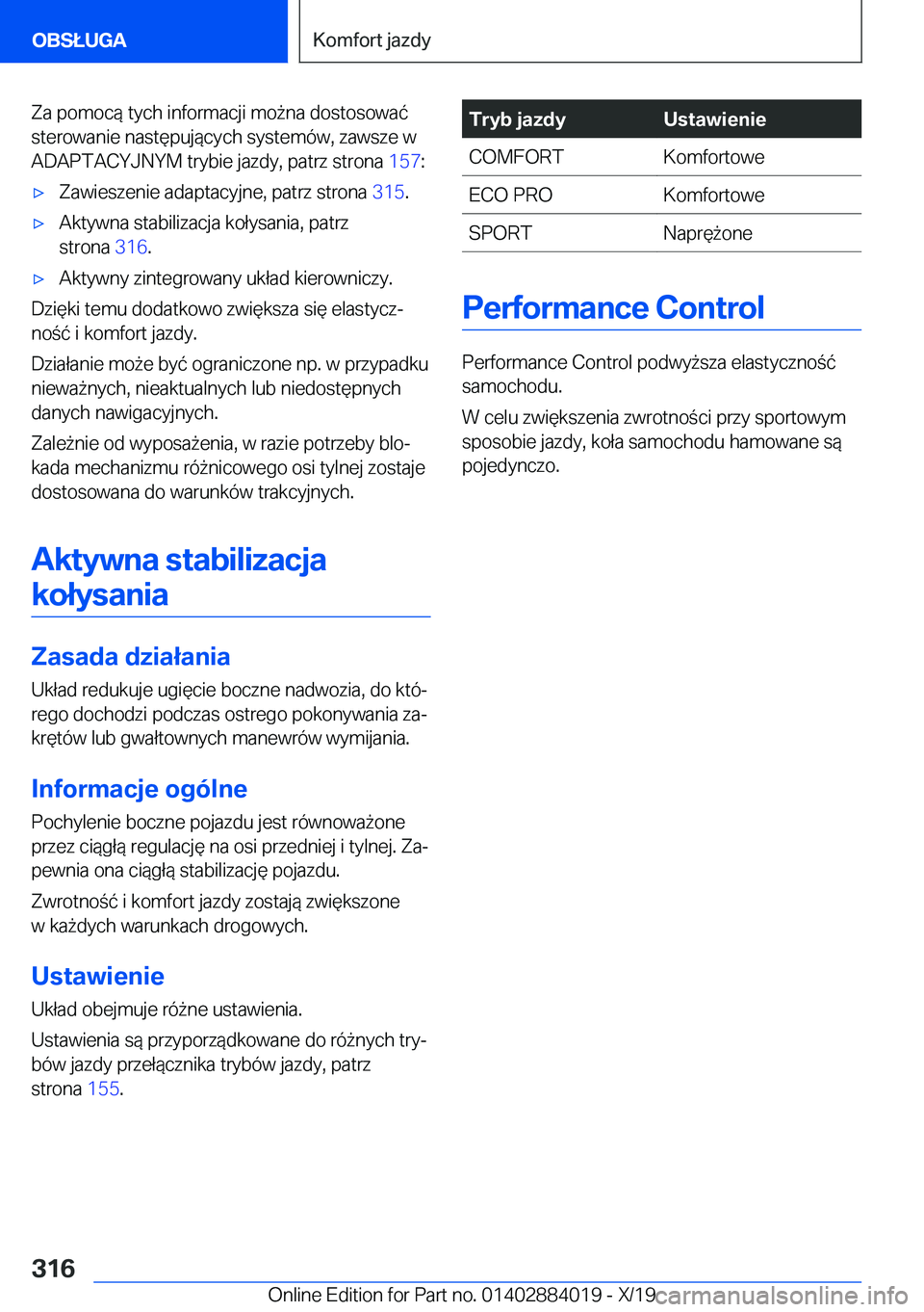 BMW X7 2020  Instrukcja obsługi (in Polish) �Z�a��p�o�m�o�c�