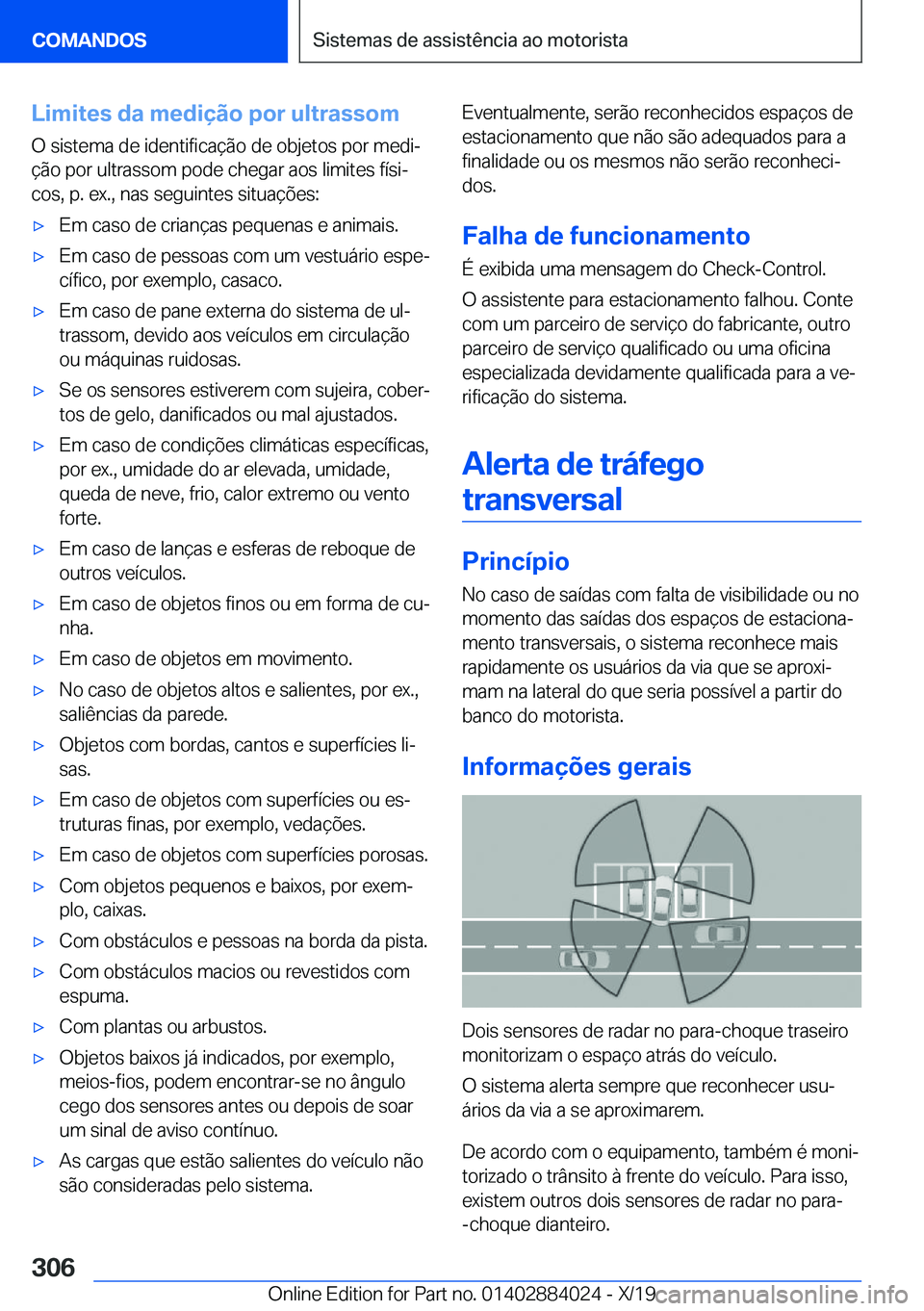 BMW X7 2020  Manual do condutor (in Portuguese) �L�i�m�i�t�e�s��d�a��m�e�d�i�