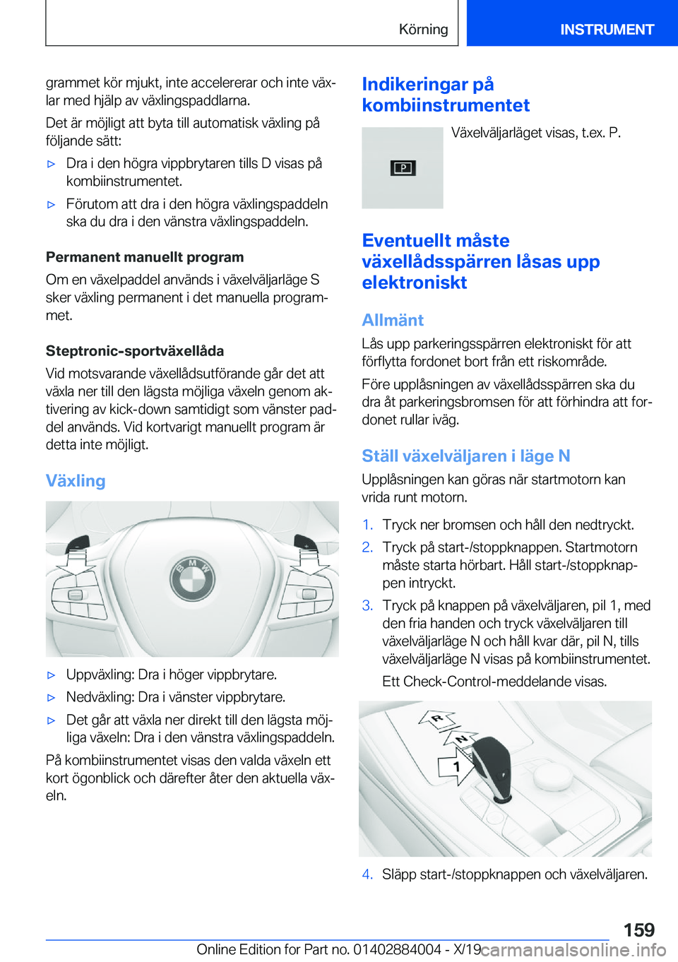 BMW X7 2020  InstruktionsbÖcker (in Swedish) �g�r�a�m�m�e�t��k�
