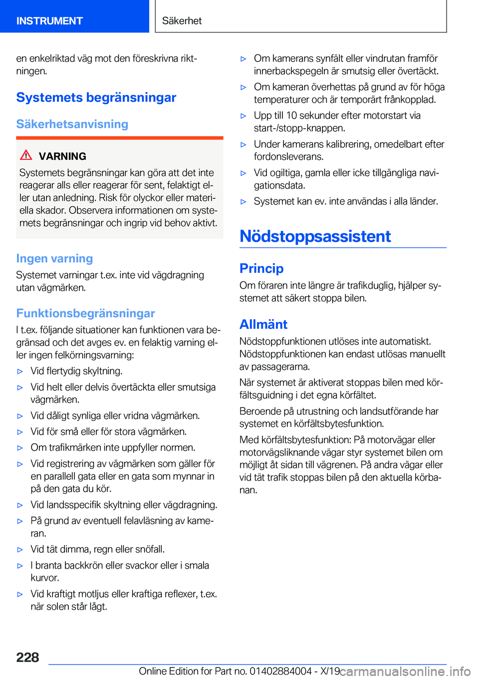 BMW X7 2020  InstruktionsbÖcker (in Swedish) �e�n��e�n�k�e�l�r�i�k�t�a�d��v�ä�g��m�o�t��d�e�n��f�