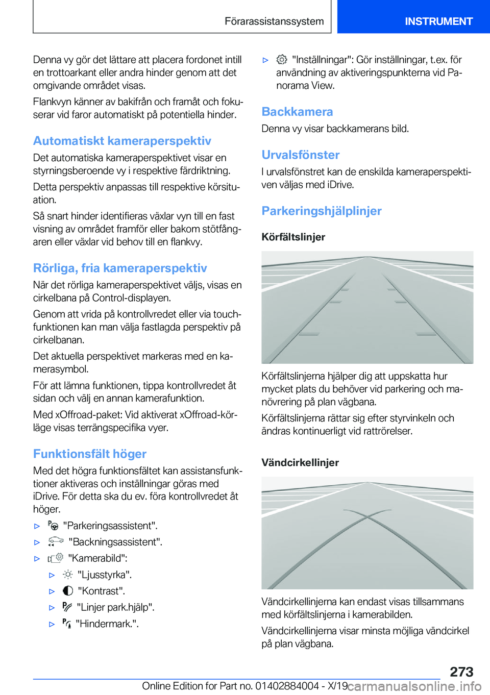 BMW X7 2020  InstruktionsbÖcker (in Swedish) �D�e�n�n�a��v�y��g�