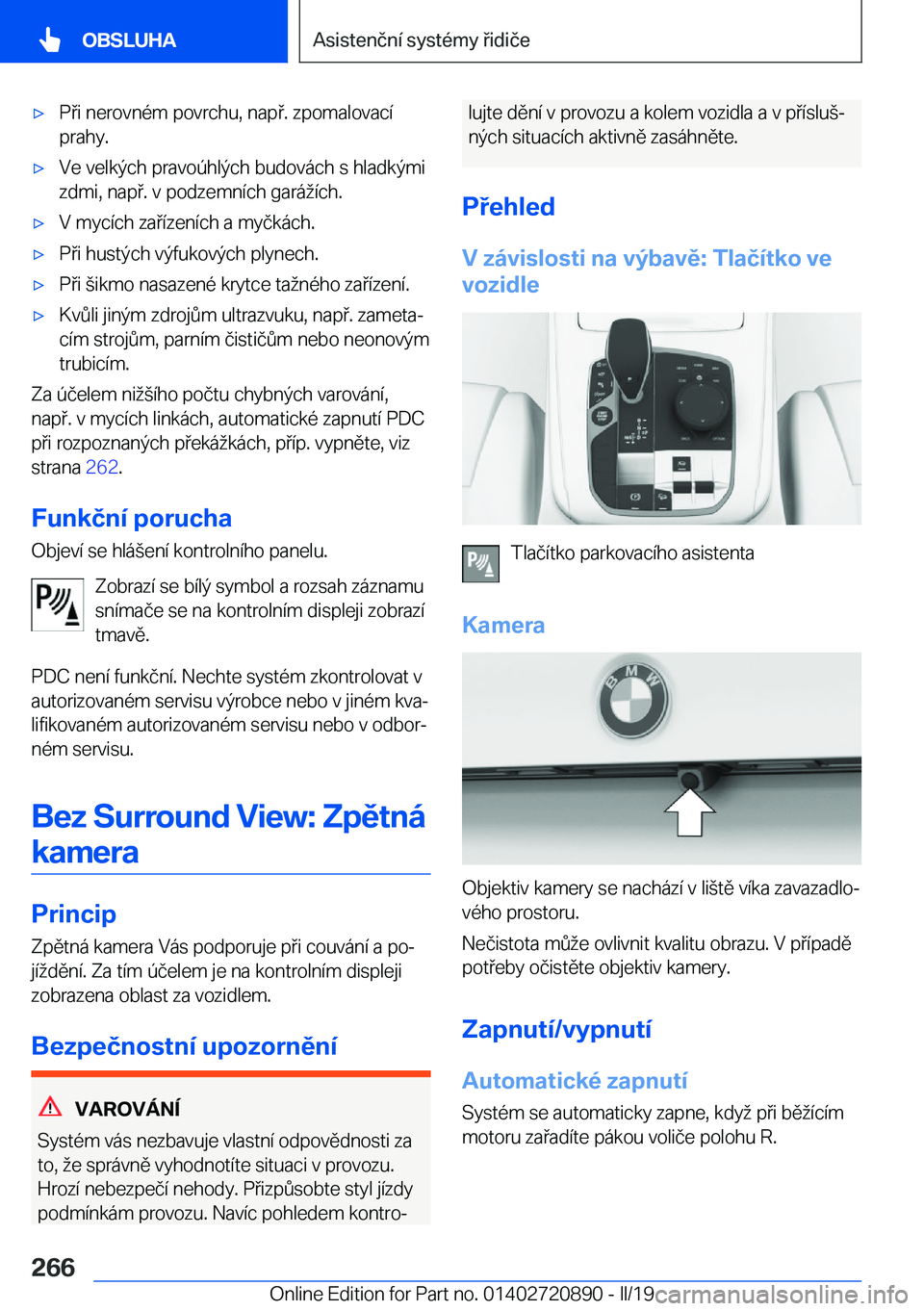 BMW X7 2019  Návod na použití (in Czech) x�P�i��n�e�r�o�v�n�