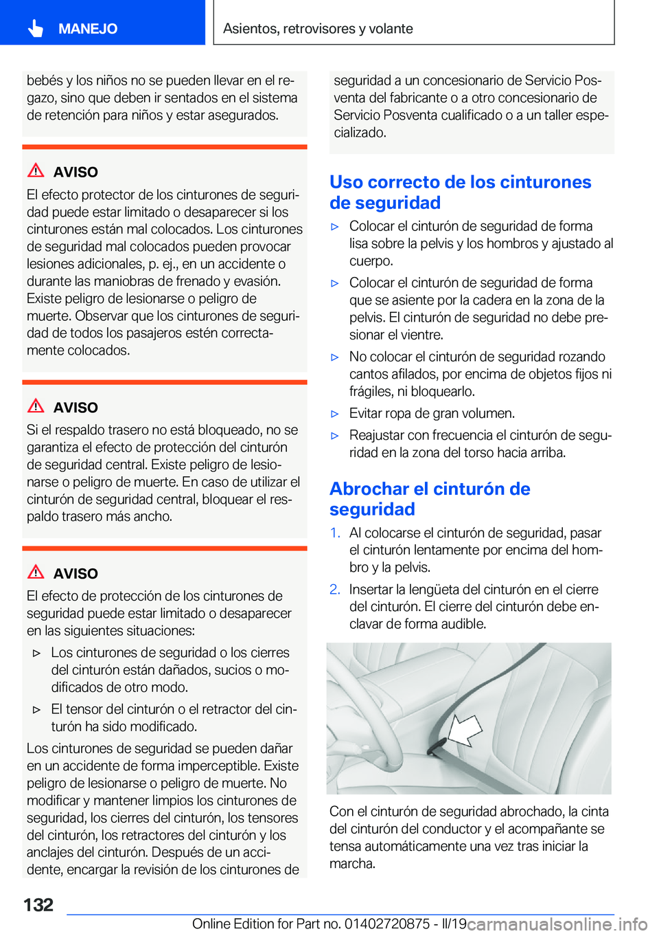 BMW X7 2019  Manuales de Empleo (in Spanish) �b�e�b�