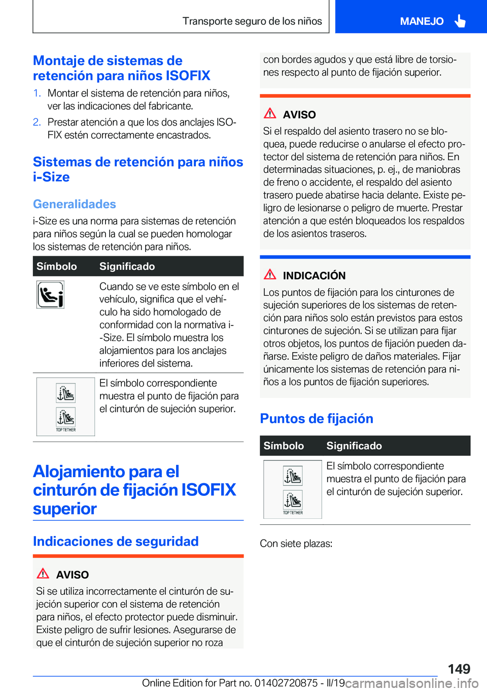BMW X7 2019  Manuales de Empleo (in Spanish) �M�o�n�t�a�j�e��d�e��s�i�s�t�e�m�a�s��d�e
�r�e�t�e�n�c�i�