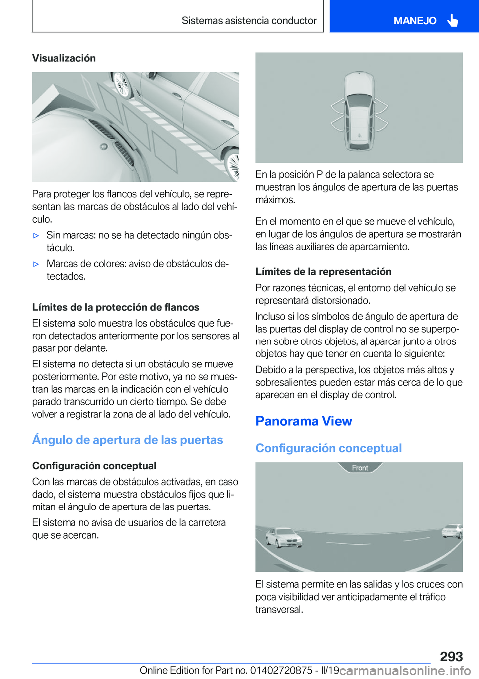 BMW X7 2019  Manuales de Empleo (in Spanish) �V�i�s�u�a�l�i�z�a�c�i�