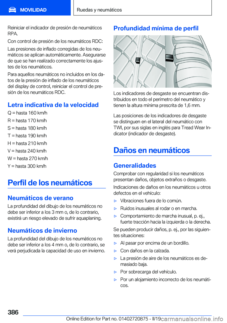 BMW X7 2019  Manuales de Empleo (in Spanish) �R�e�i�n�i�c�i�a�r��e�l��i�n�d�i�c�a�d�o�r��d�e��p�r�e�s�i�