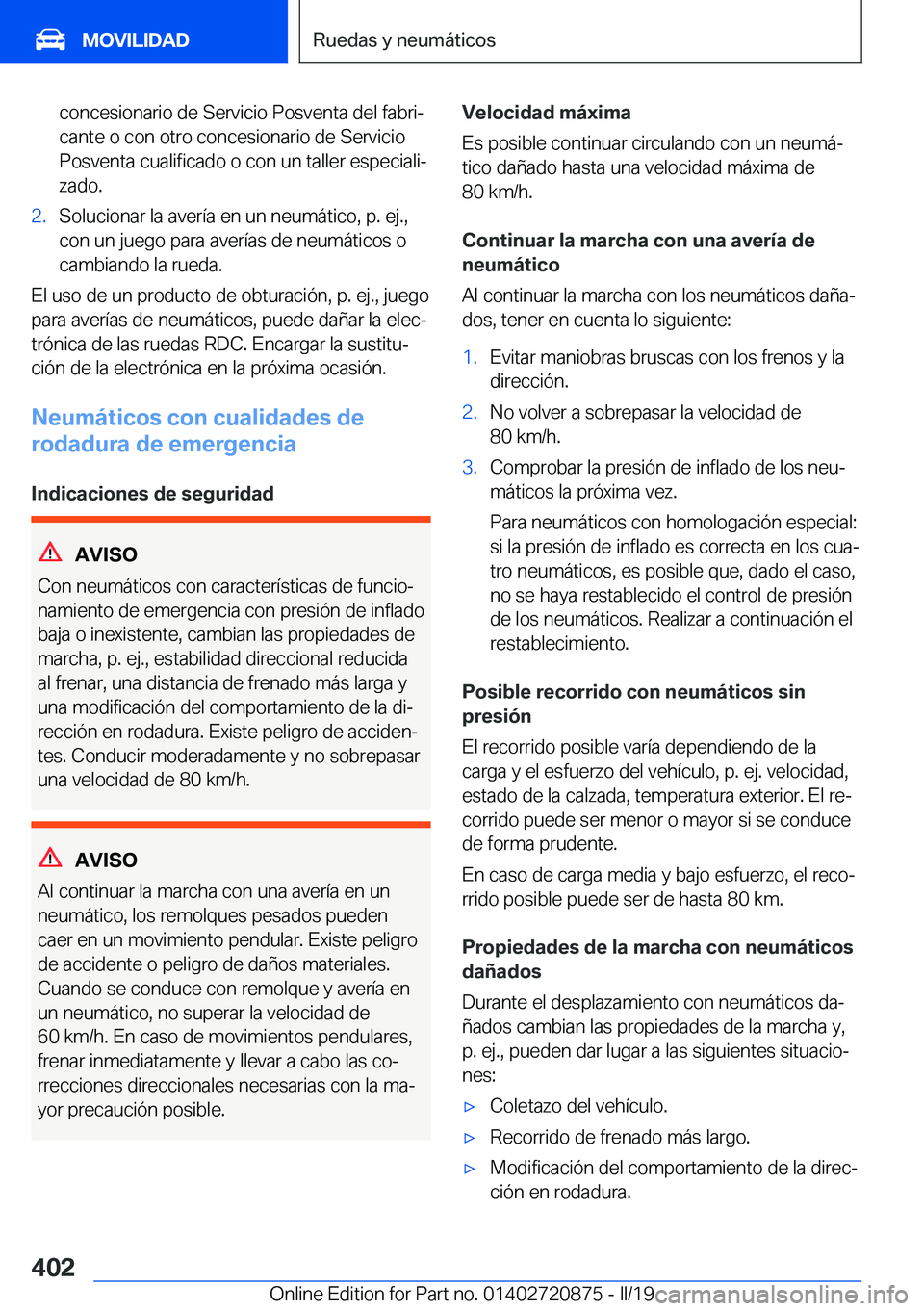 BMW X7 2019  Manuales de Empleo (in Spanish) �c�o�n�c�e�s�i�o�n�a�r�i�o��d�e��S�e�r�v�i�c�i�o��P�o�s�v�e�n�t�a��d�e�l��f�a�b�r�iª
�c�a�n�t�e��o��c�o�n��o�t�r�o��c�o�n�c�e�s�i�o�n�a�r�i�o��d�e��S�e�r�v�i�c�i�o
�P�o�s�v�e�n�t�a��c�u�