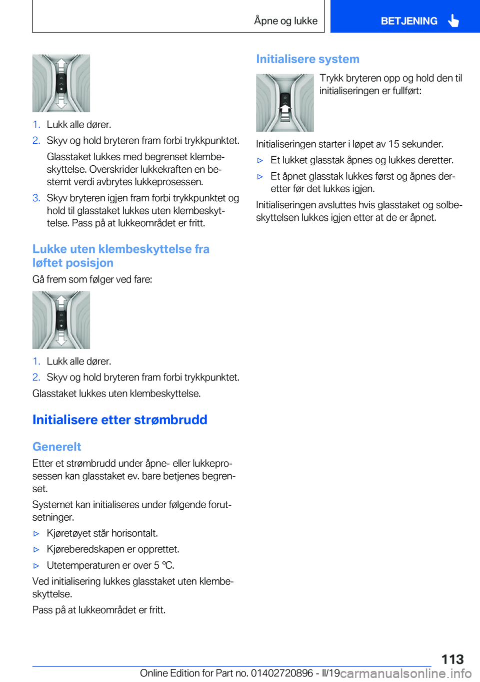 BMW X7 2019  InstruksjonsbØker (in Norwegian) �1�.�L�u�k�k��a�l�l�e��d�