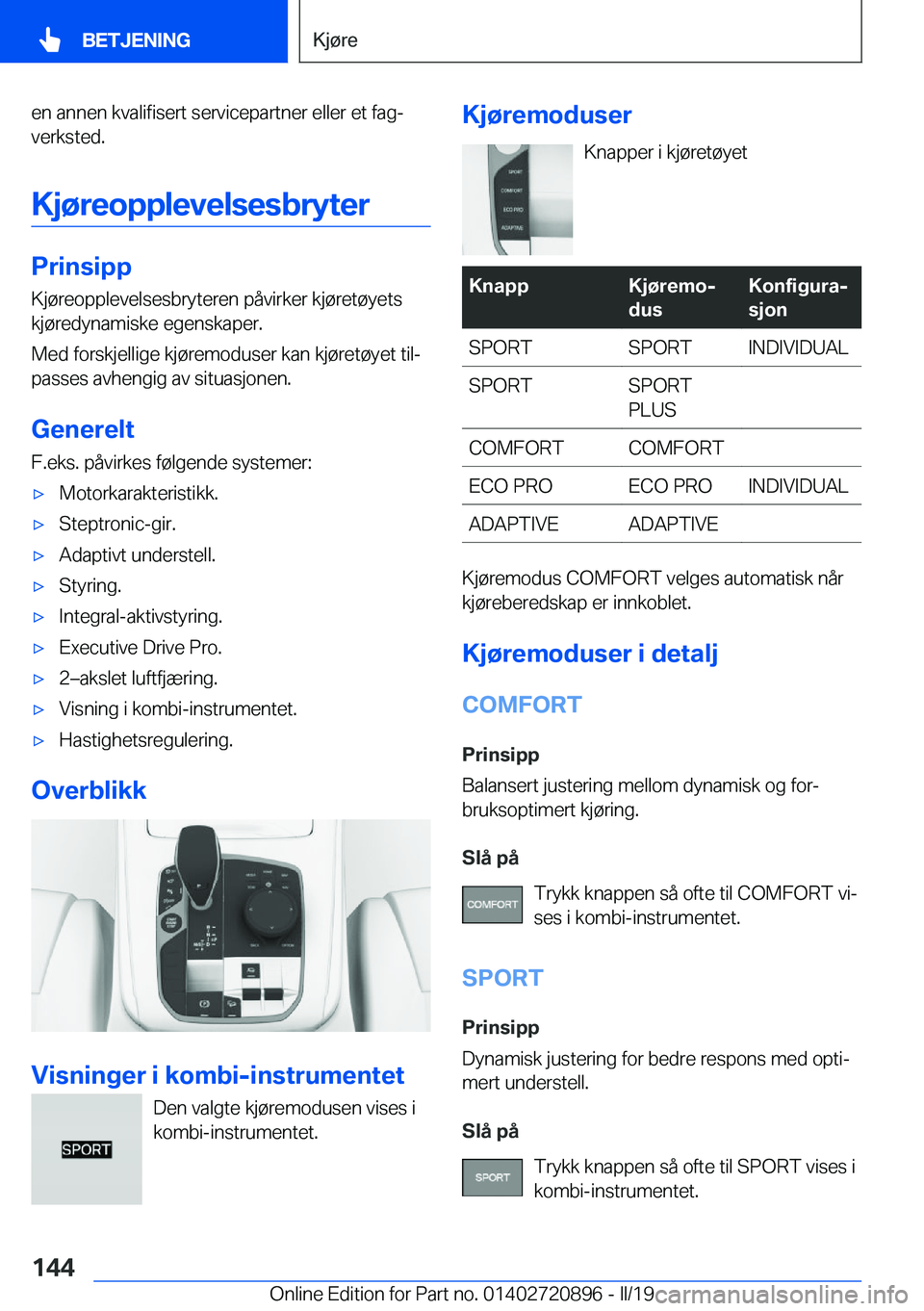 BMW X7 2019  InstruksjonsbØker (in Norwegian) �e�n��a�n�n�e�n��k�v�a�l�i�f�i�s�e�r�t��s�e�r�v�i�c�e�p�a�r�t�n�e�r��e�l�l�e�r��e�t��f�a�gj
�v�e�r�k�s�t�e�d�.
�K�j�