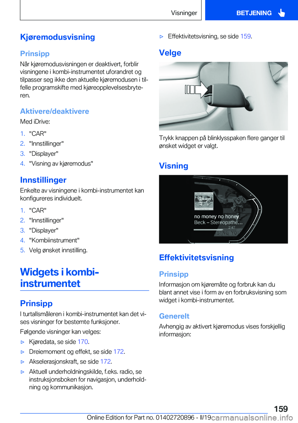 BMW X7 2019  InstruksjonsbØker (in Norwegian) �K�j�