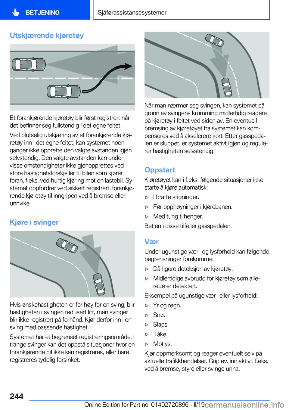 BMW X7 2019  InstruksjonsbØker (in Norwegian) �U�t�s�k�j�æ�r�e�n�d�e��k�j�