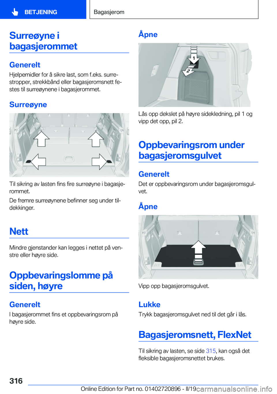 BMW X7 2019  InstruksjonsbØker (in Norwegian) �S�u�r�r�e�
