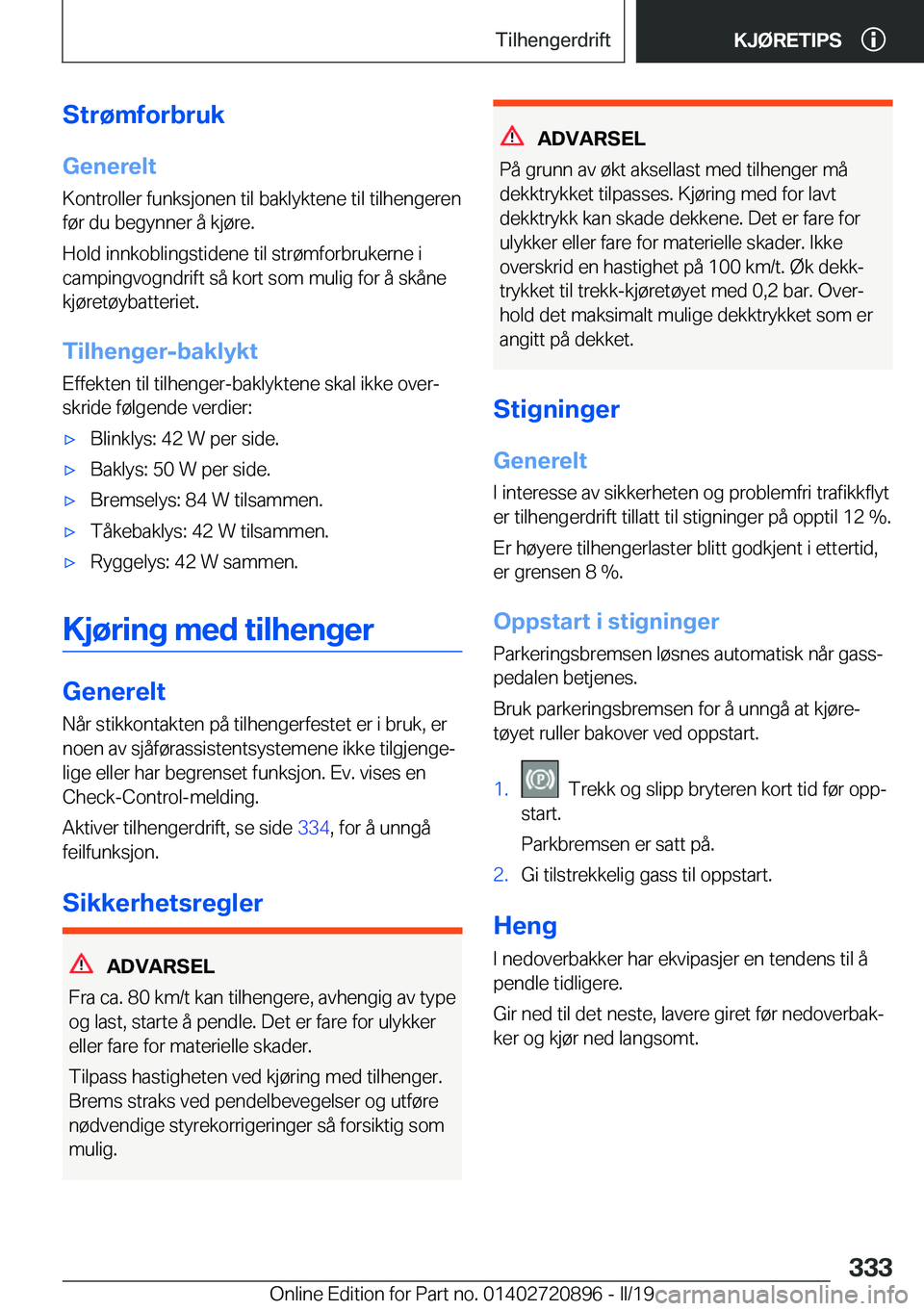 BMW X7 2019  InstruksjonsbØker (in Norwegian) �S�t�r�