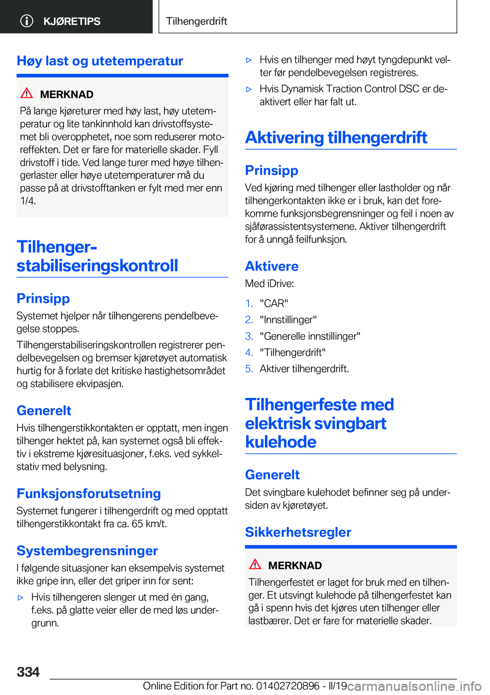 BMW X7 2019  InstruksjonsbØker (in Norwegian) �H�