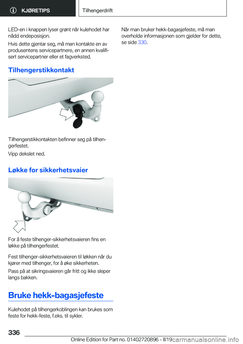 BMW X7 2019  InstruksjonsbØker (in Norwegian) �L�E�D�-�e�n��i��k�n�a�p�p�e�n��l�y�s�e�r��g�r�