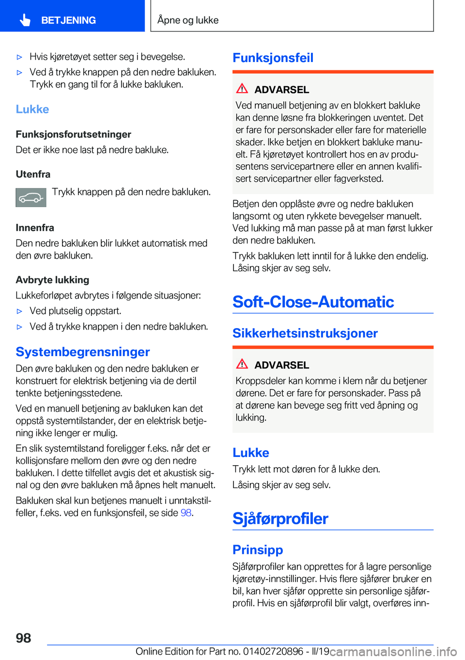 BMW X7 2019  InstruksjonsbØker (in Norwegian) x�H�v�i�s��k�j�