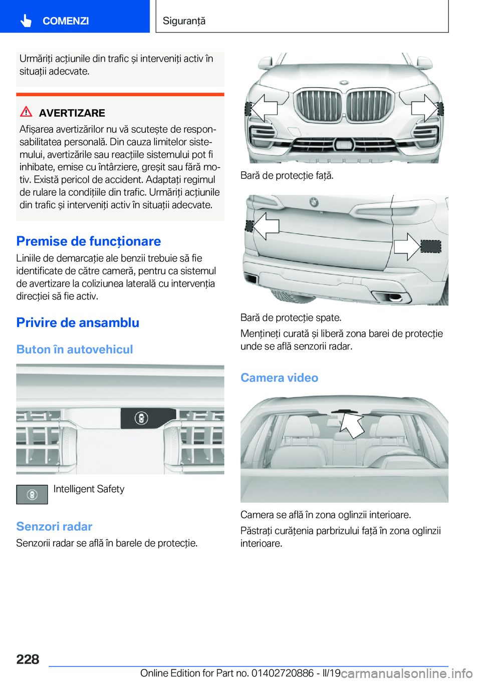 BMW X7 2019  Ghiduri De Utilizare (in Romanian) �U�r�m�