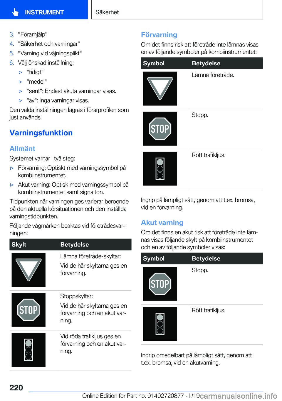 BMW X7 2019  InstruktionsbÖcker (in Swedish) �3�.��F�