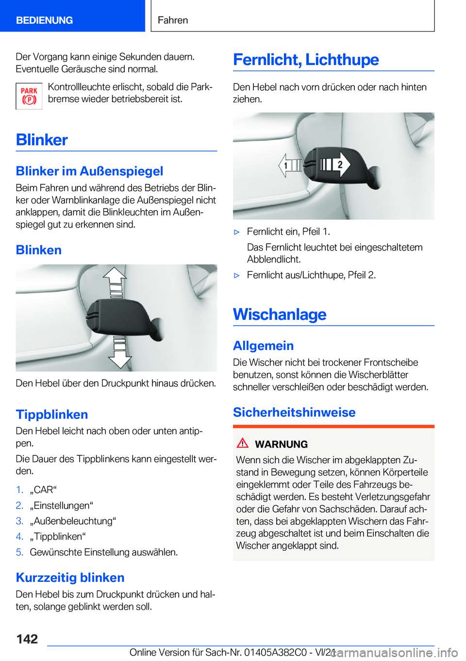 BMW Z4 2022  Betriebsanleitungen (in German) �D�e�r��V�o�r�g�a�n�g��k�a�n�n��e�i�n�i�g�e��S�e�k�u�n�d�e�n��d�a�u�e�r�n�.�E�v�e�n�t�u�e�l�l�e��G�e�r�